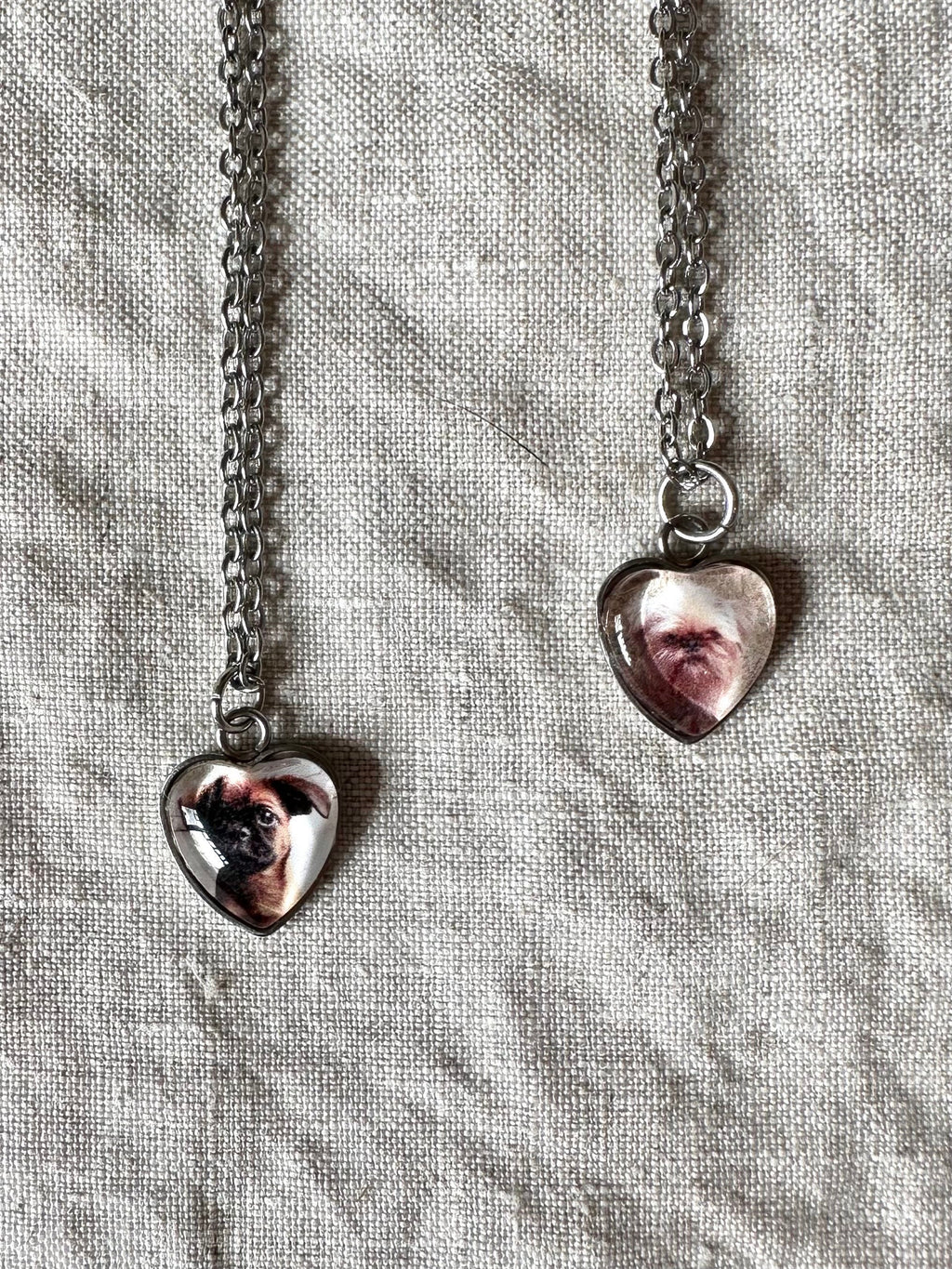 Pet Portrait Charm Necklace