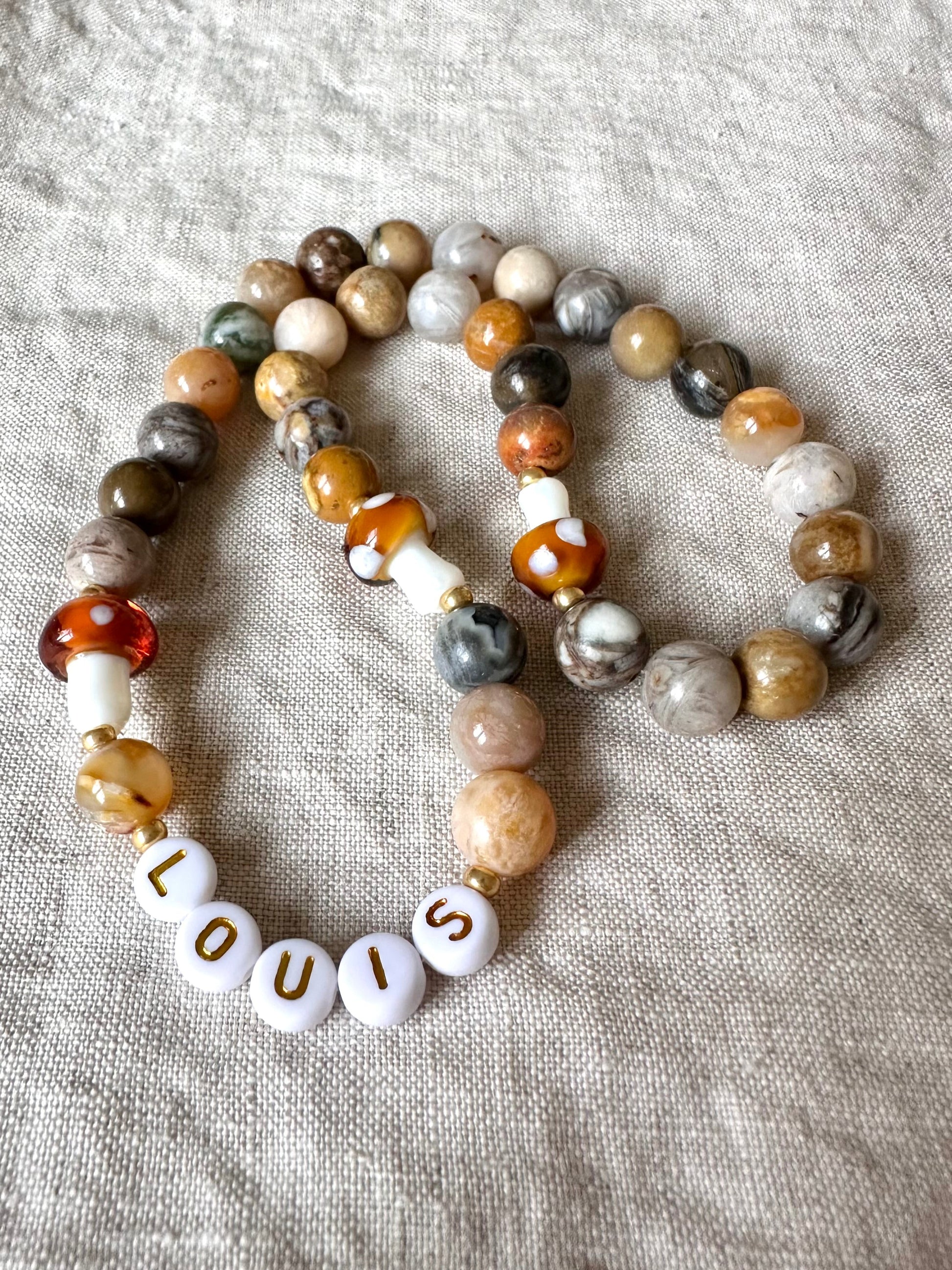 Toadstool Path Dog Necklace