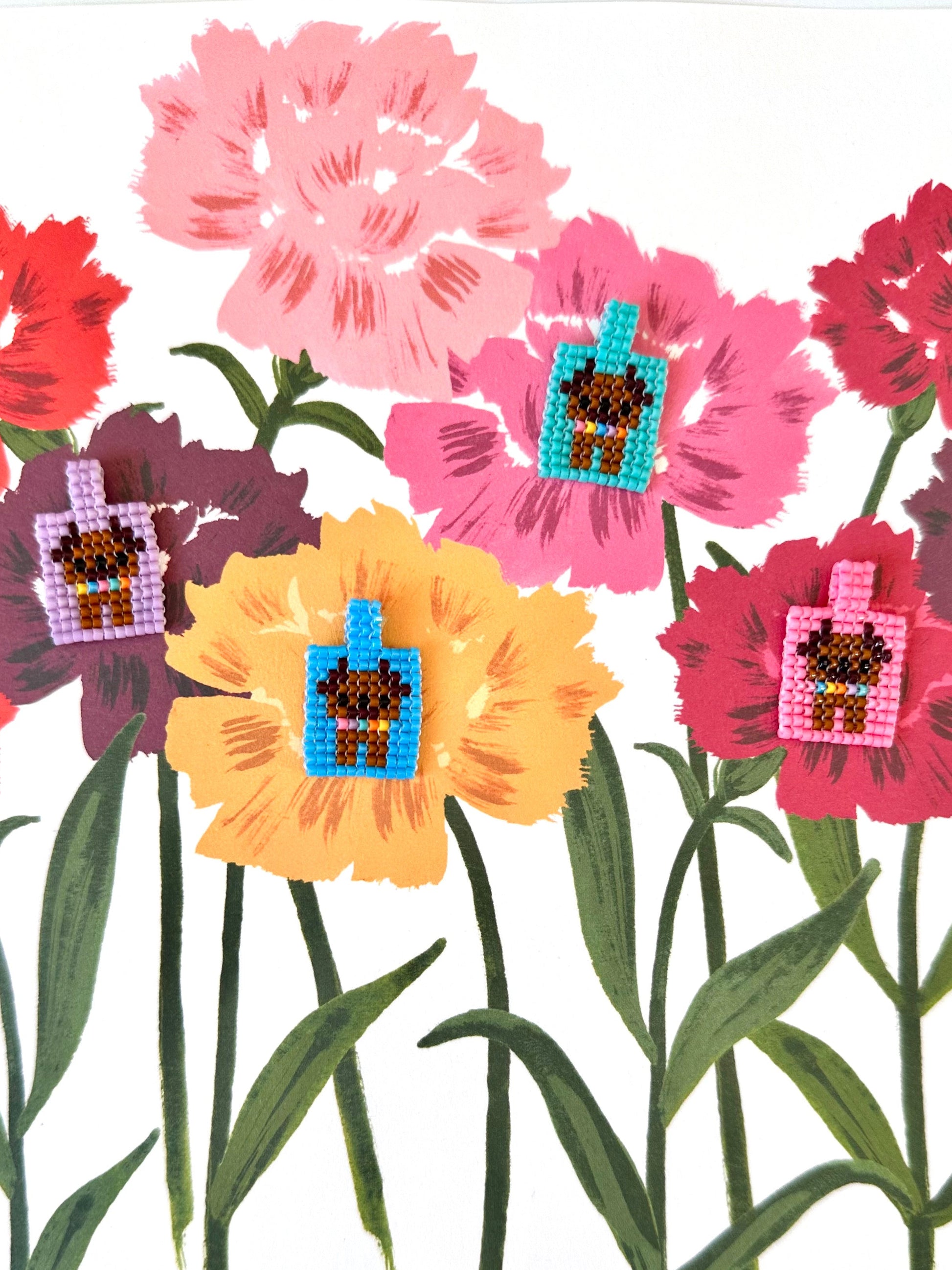 Hand-Woven Bead Charm Drop 2
