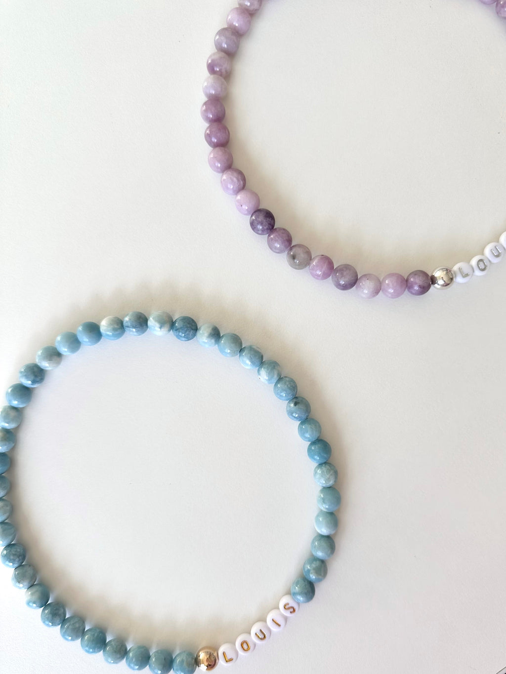 Lilac Morning Dog Necklace