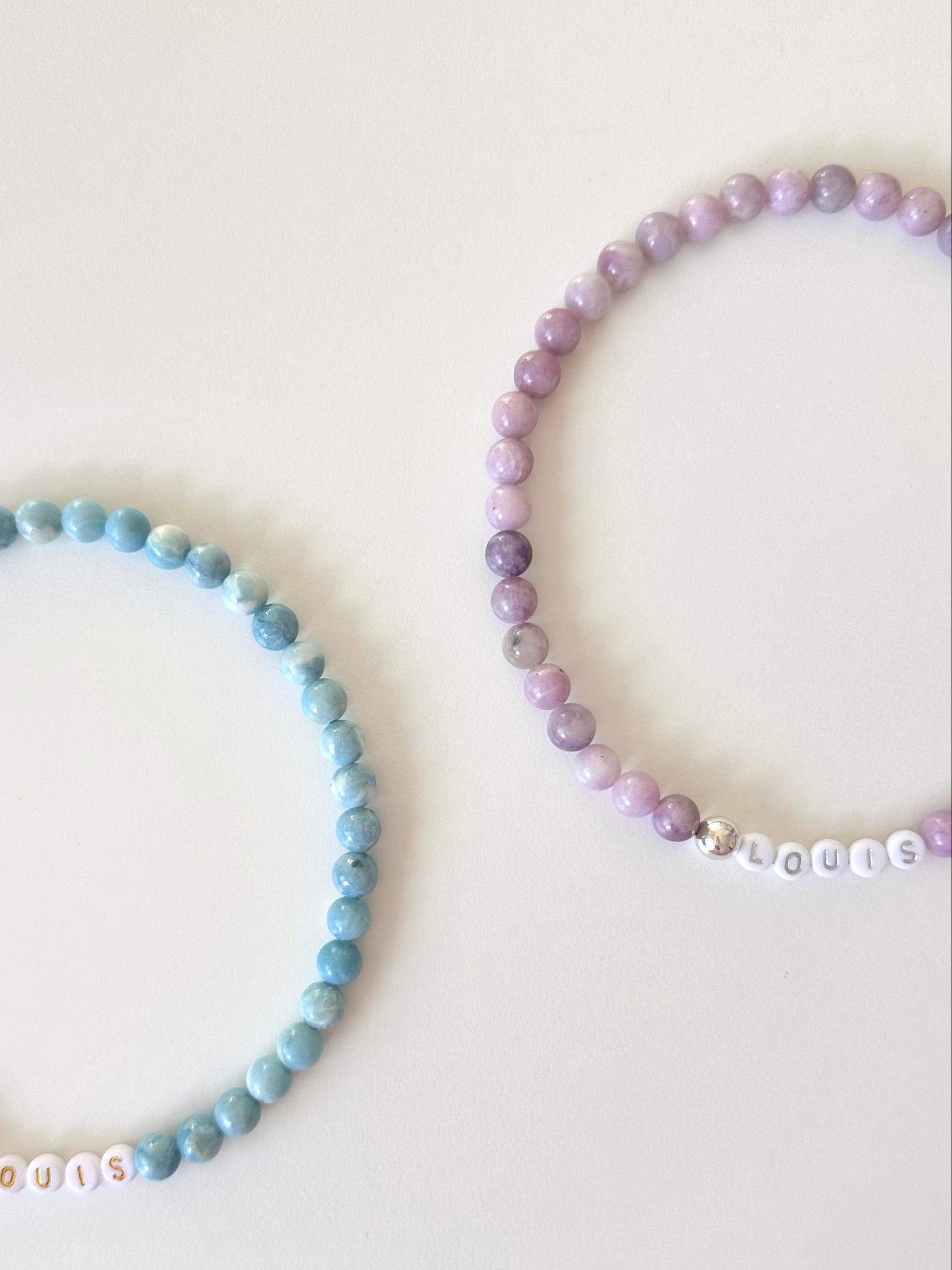 Lilac Morning Dog Necklace