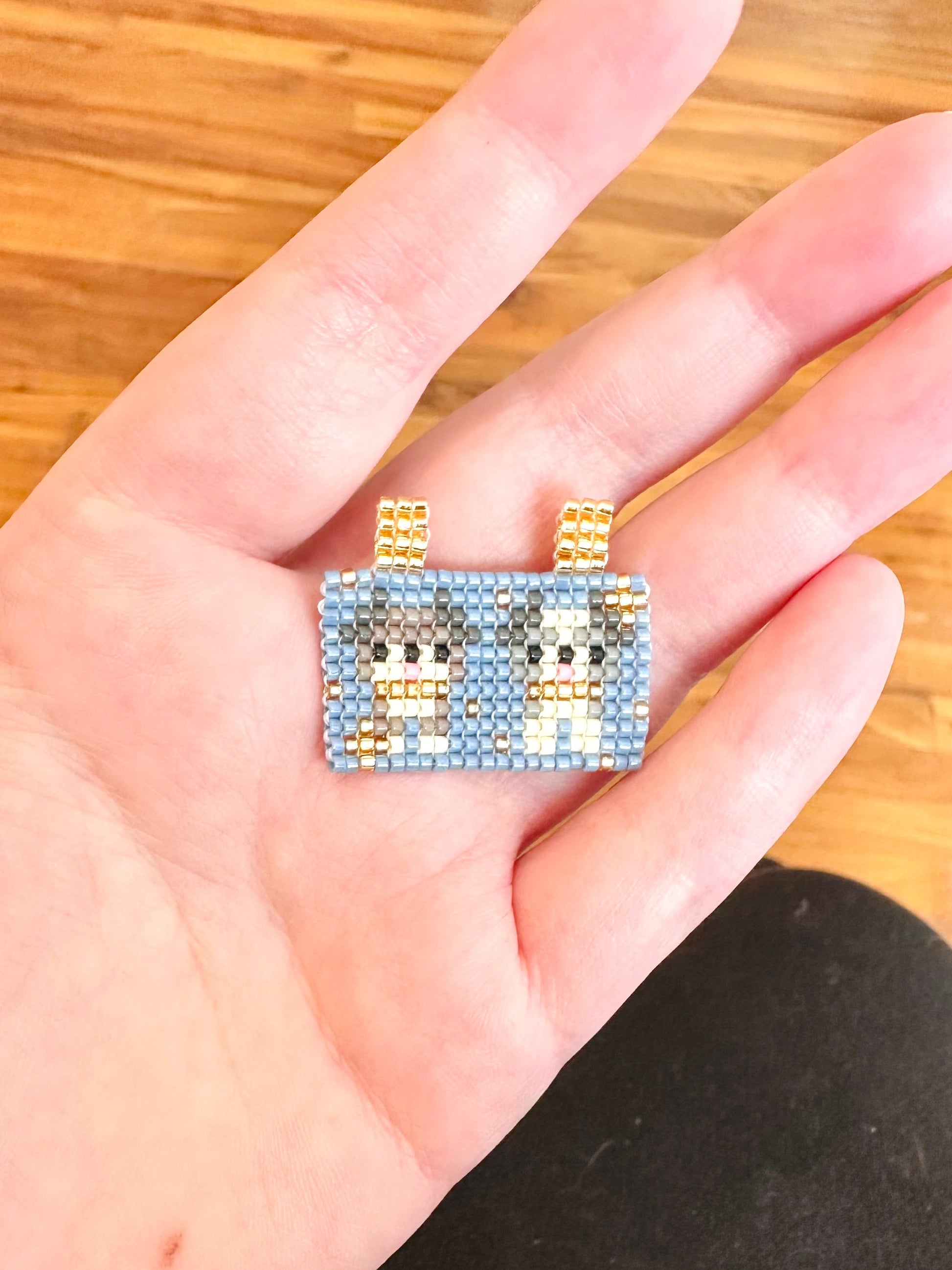 Custom Pet Hand-woven Bead Charm