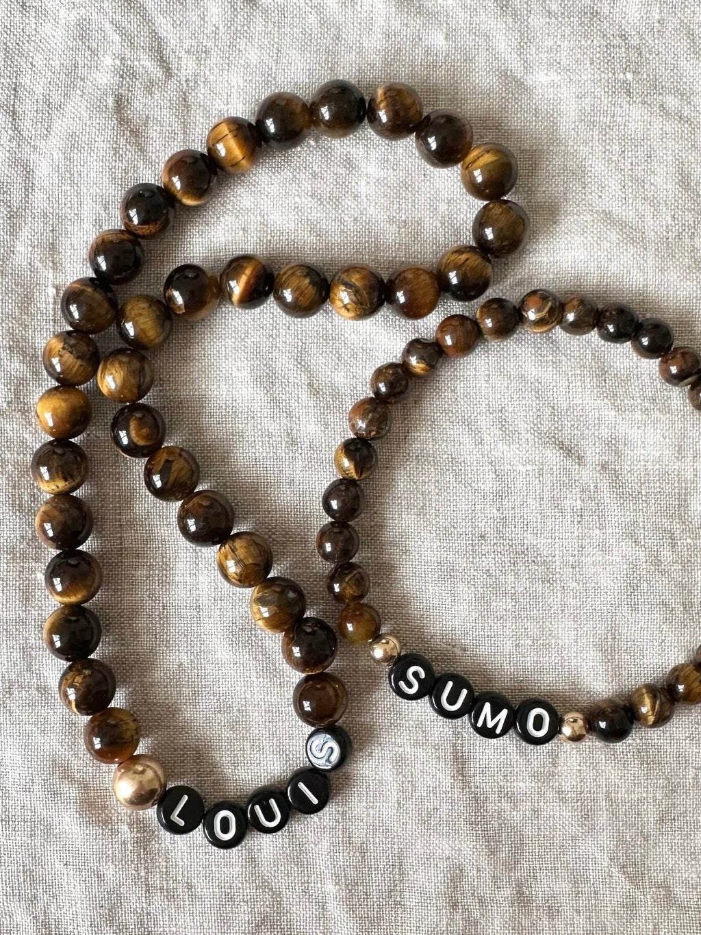 Tiger’s Eye Dog Necklace
