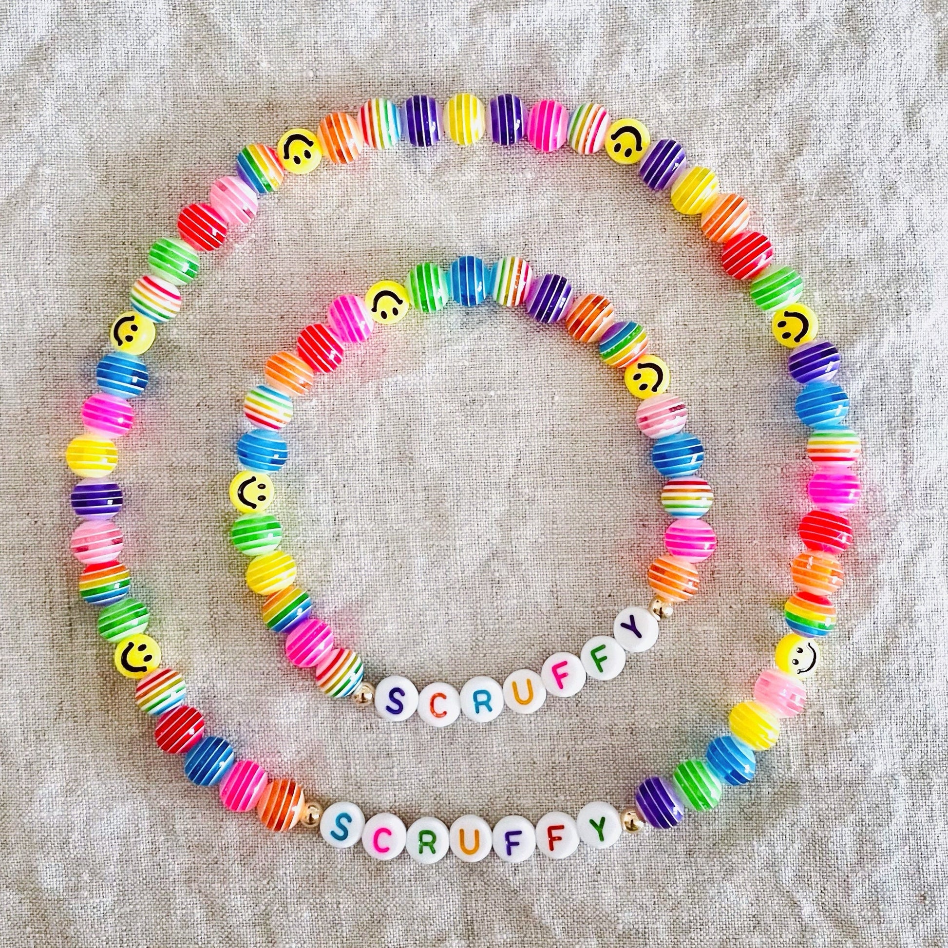 Rainbow Dog Necklace