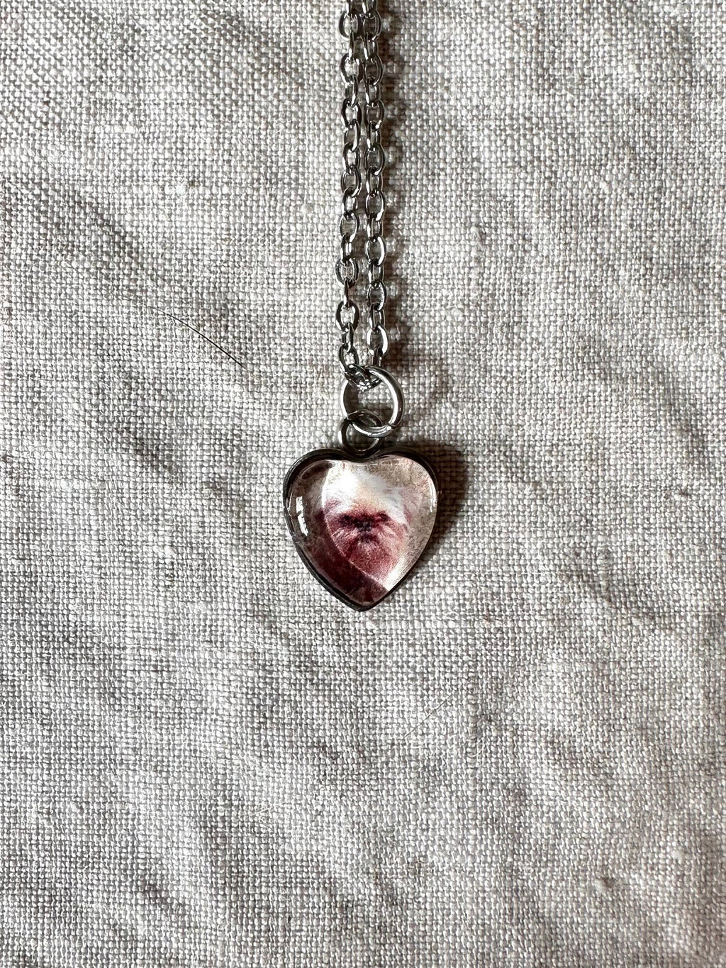 Pet Portrait Charm Necklace