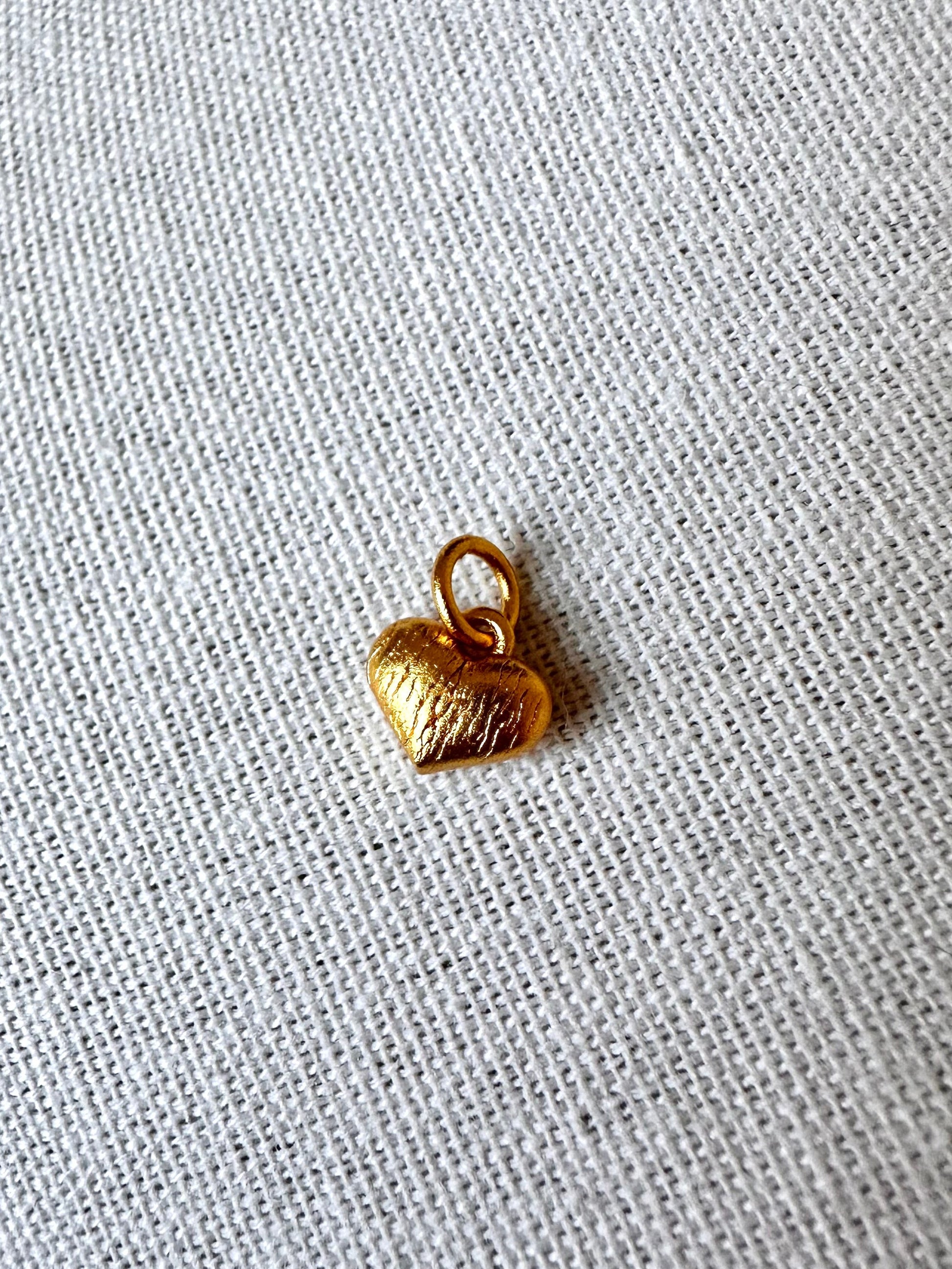 Furry Heart Charm