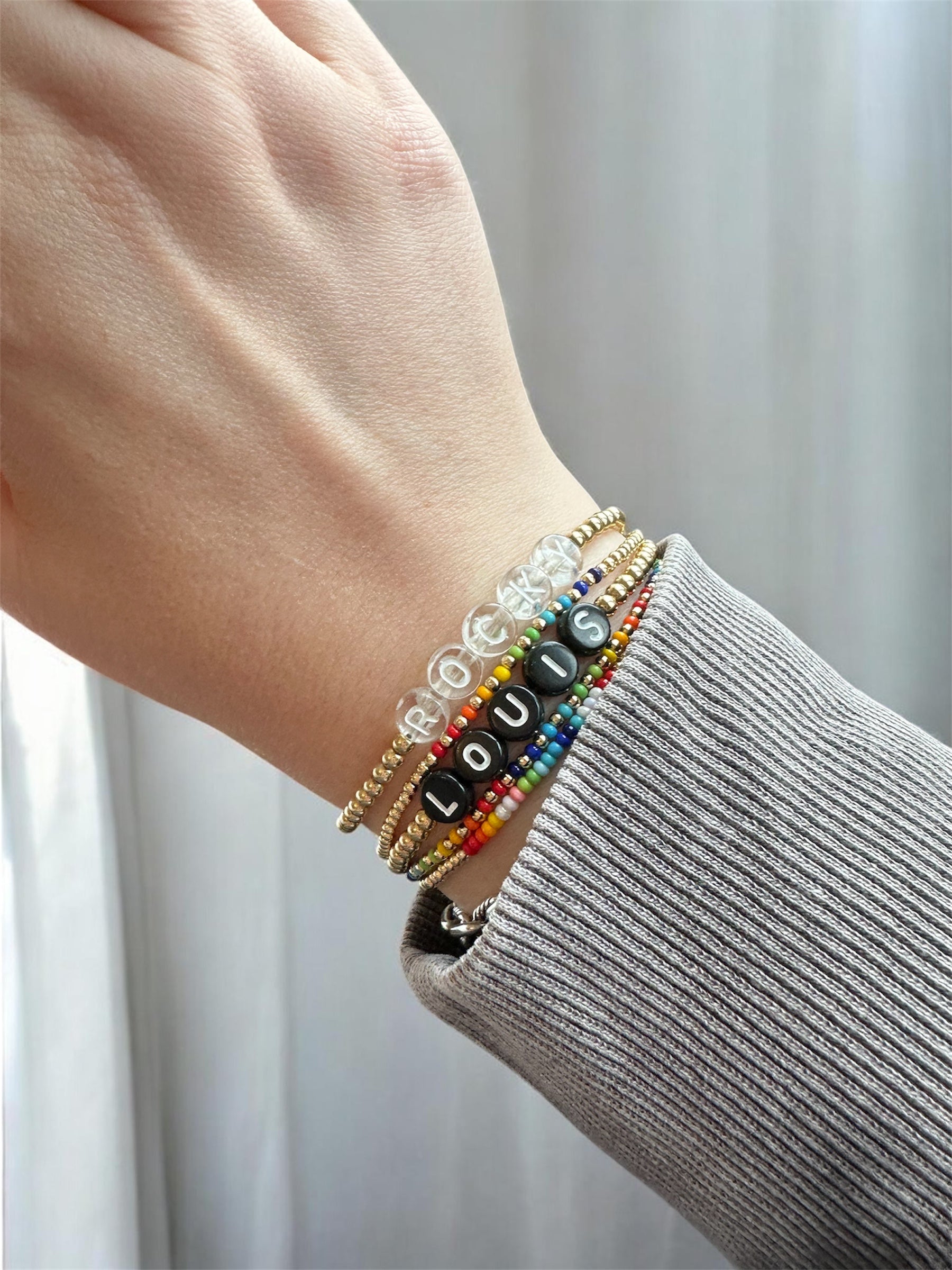 Love in Color - Rainbow Bracelet Set