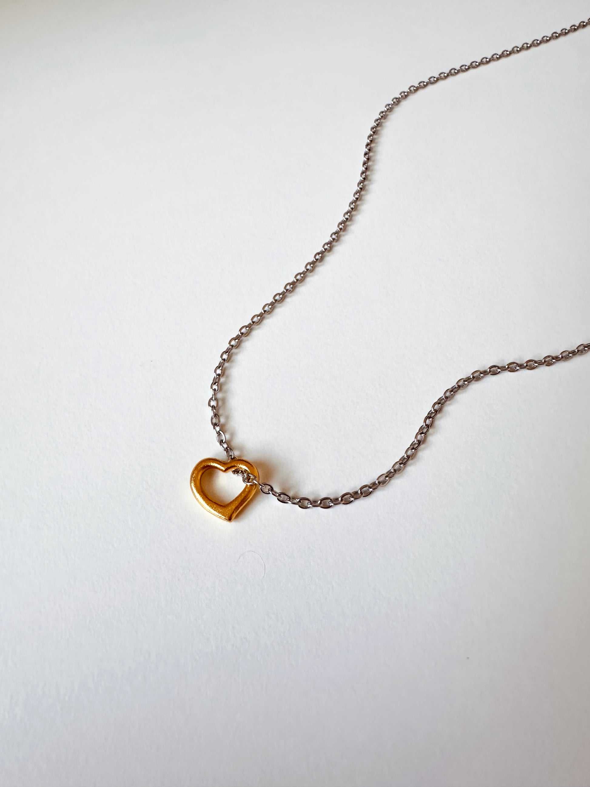 Floating Heart Necklace