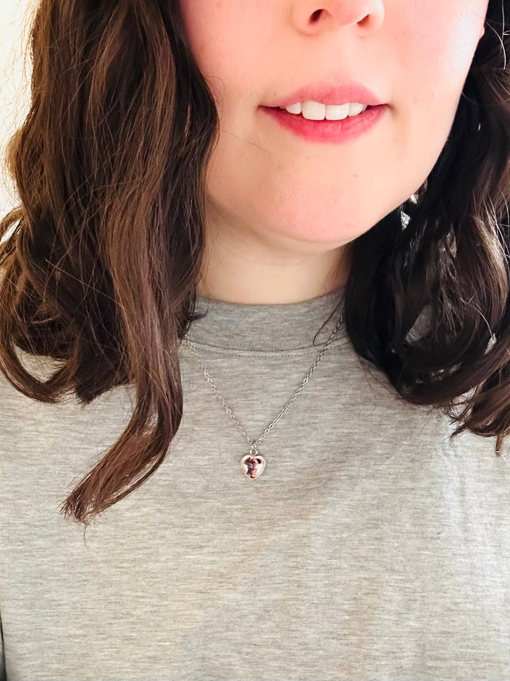 Pet Portrait Charm Necklace