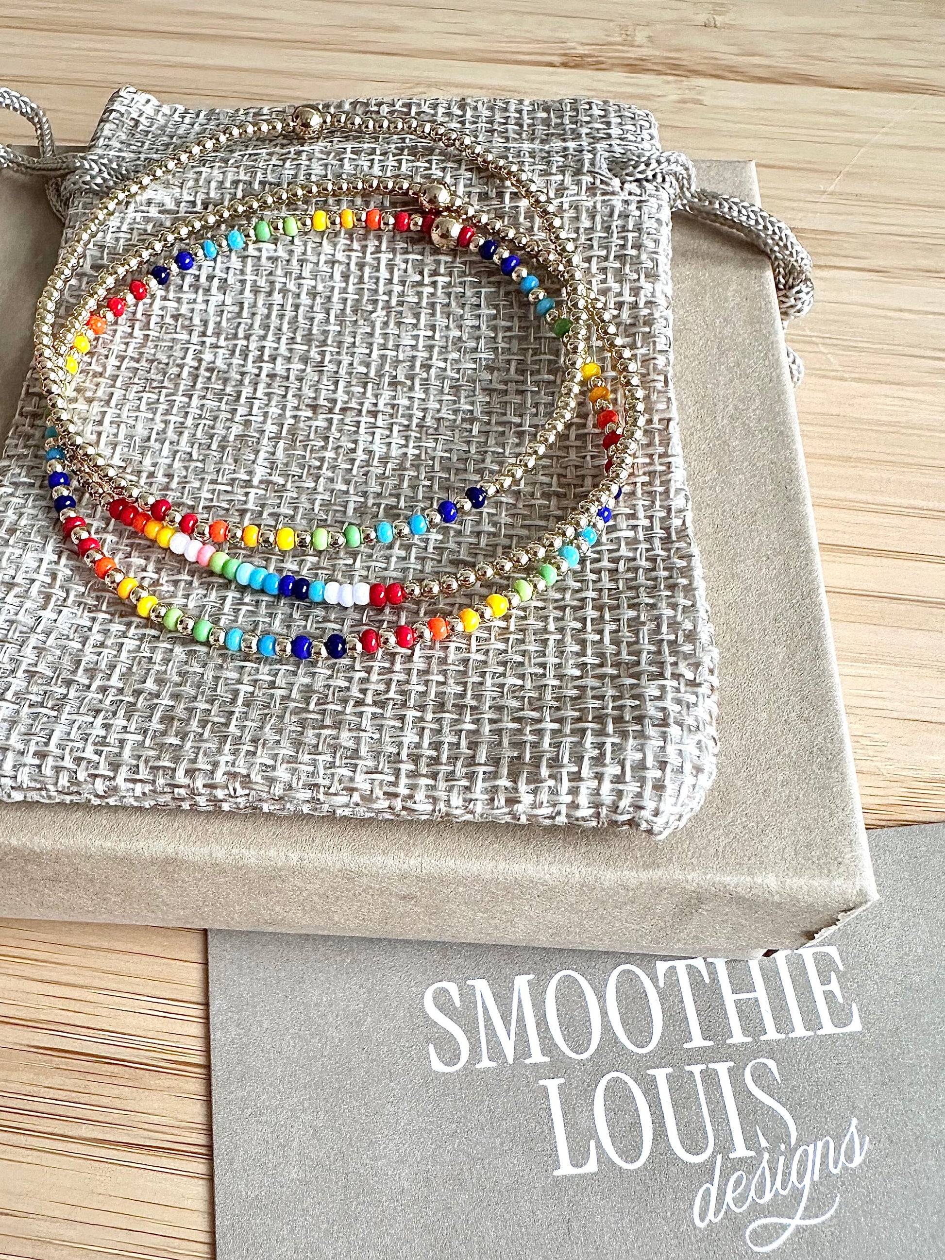 Love in Color - Rainbow Bracelet Set