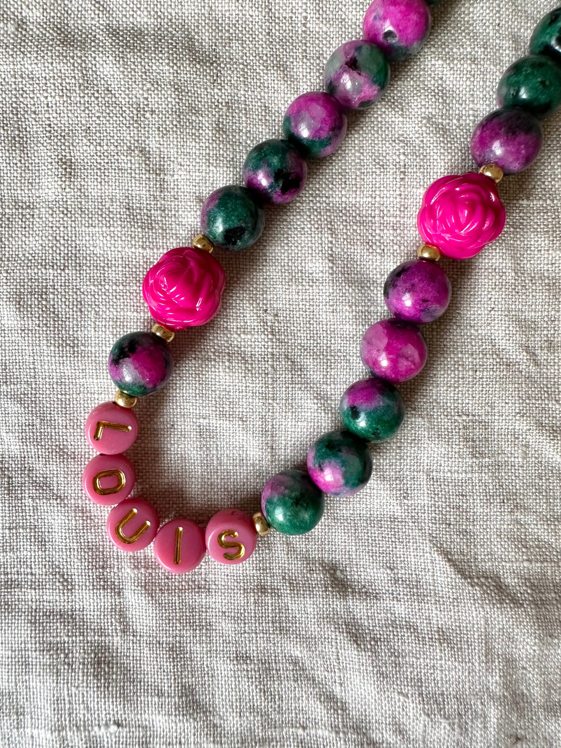 Forest Bloom Dog Necklace