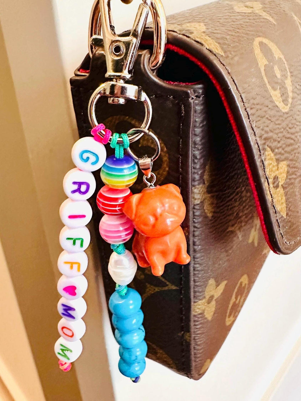 Griff Gemstone Bag Charm
