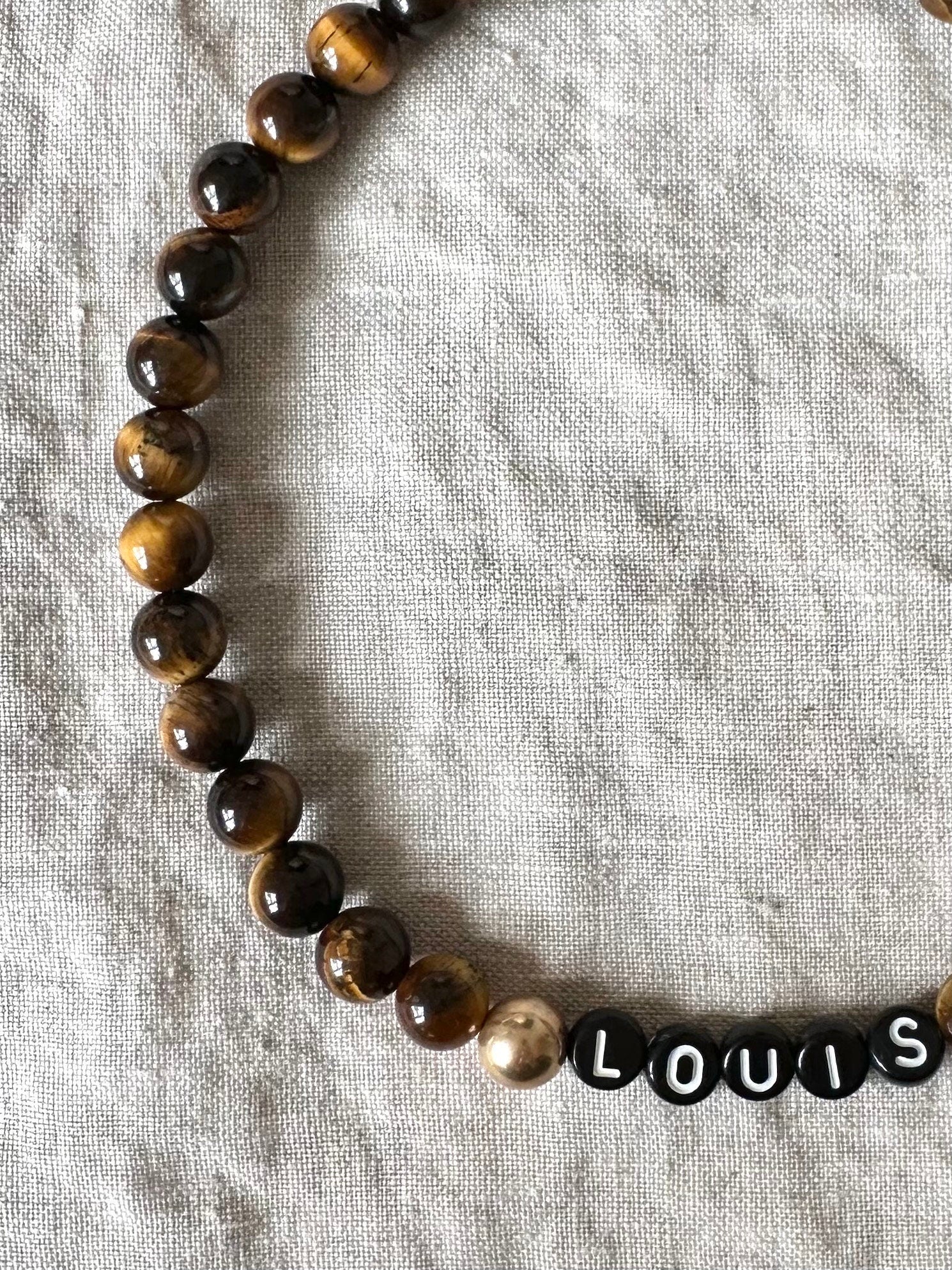 Tiger’s Eye Dog Necklace