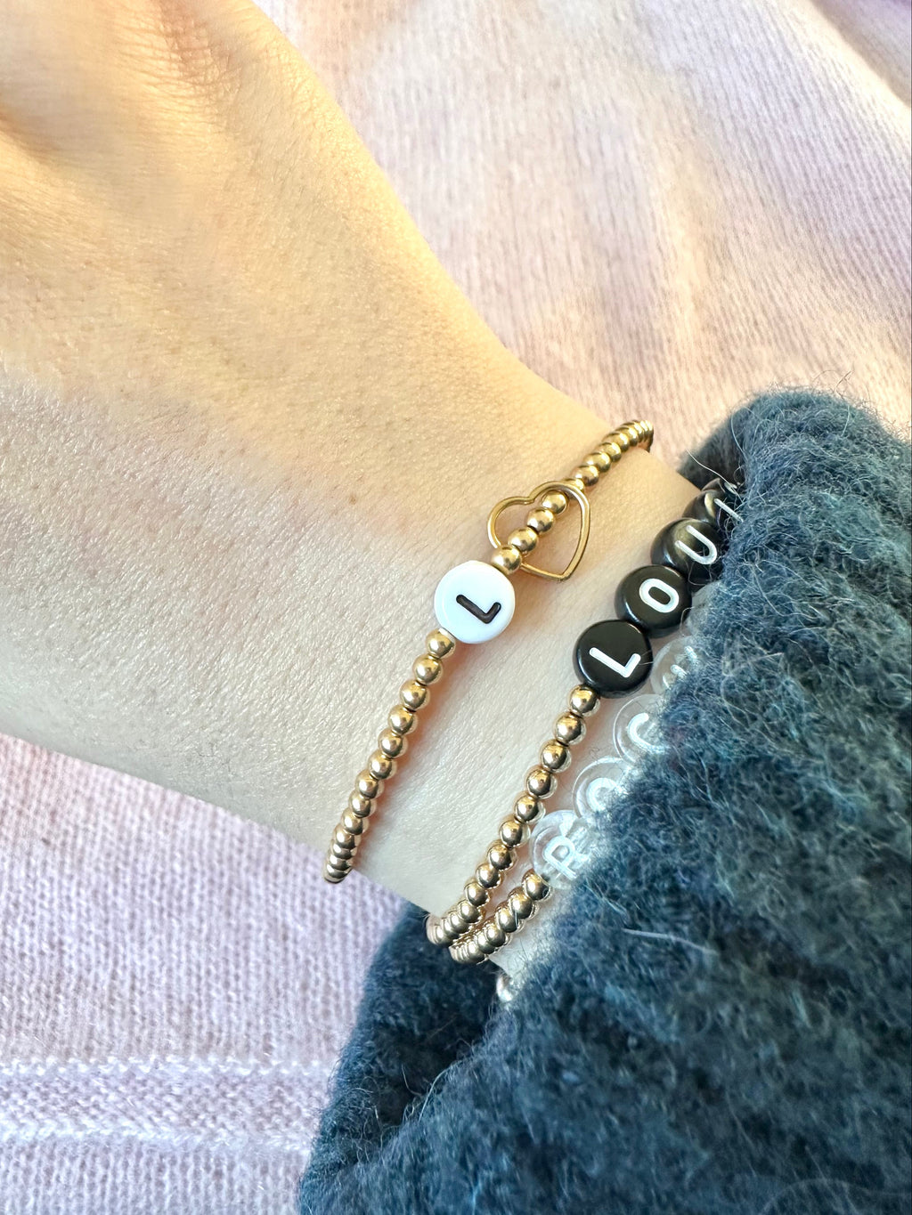 Personalized 14k Gold Filled Name Bracelet