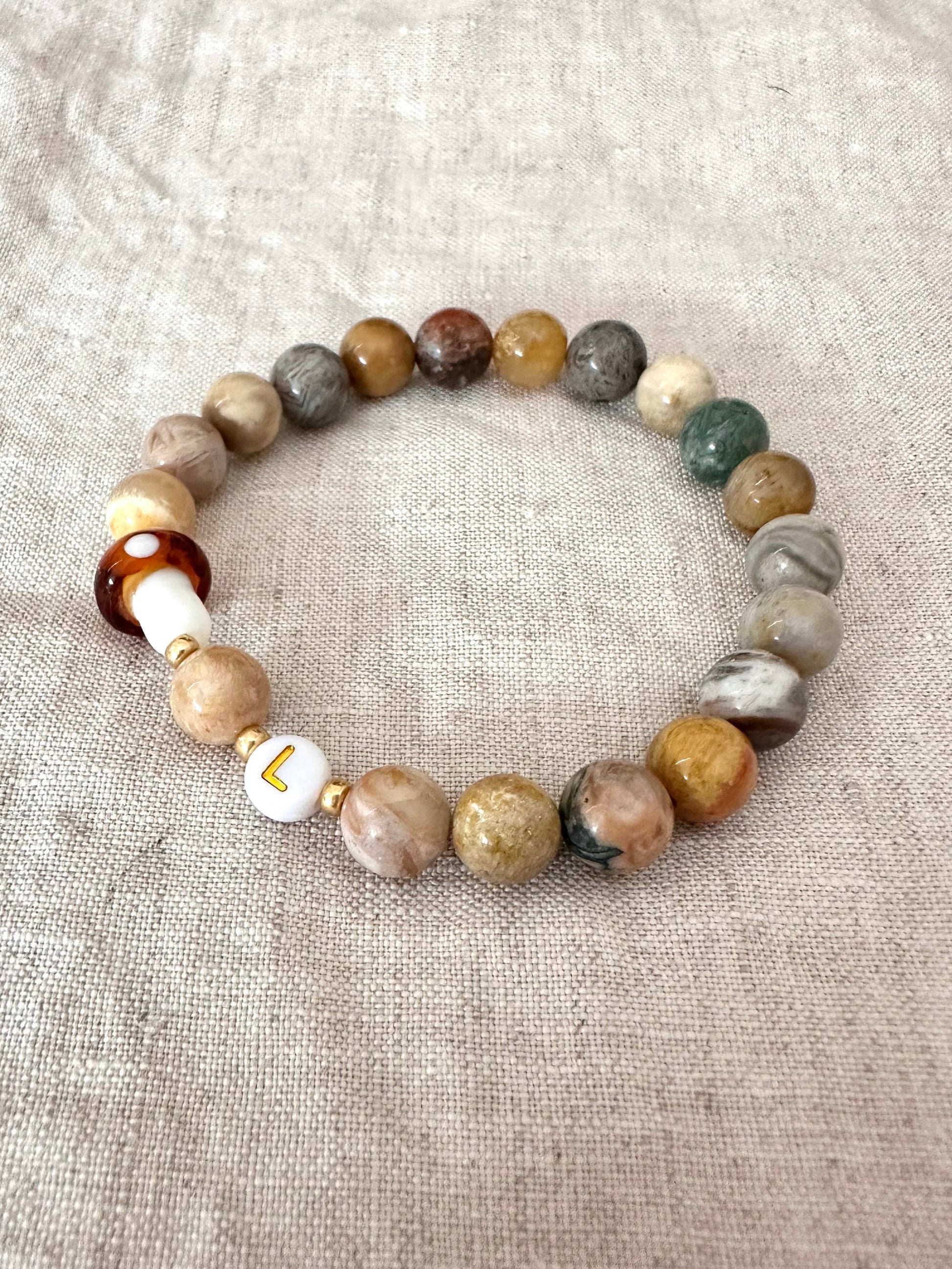 Toadstool Path Bracelet