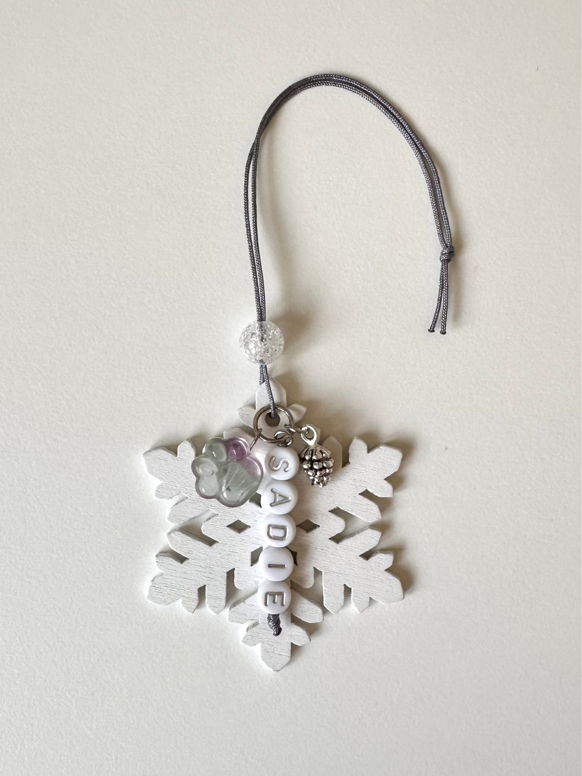Griff Gemstone Snowflake Ornament