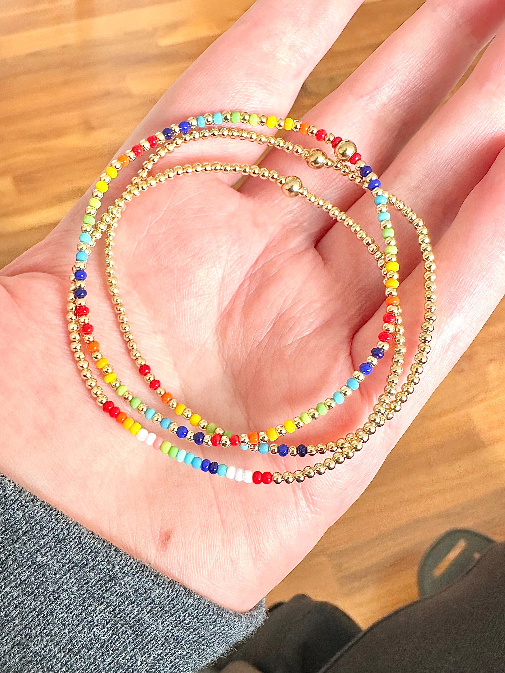 Love in Color - Rainbow Bracelet Set