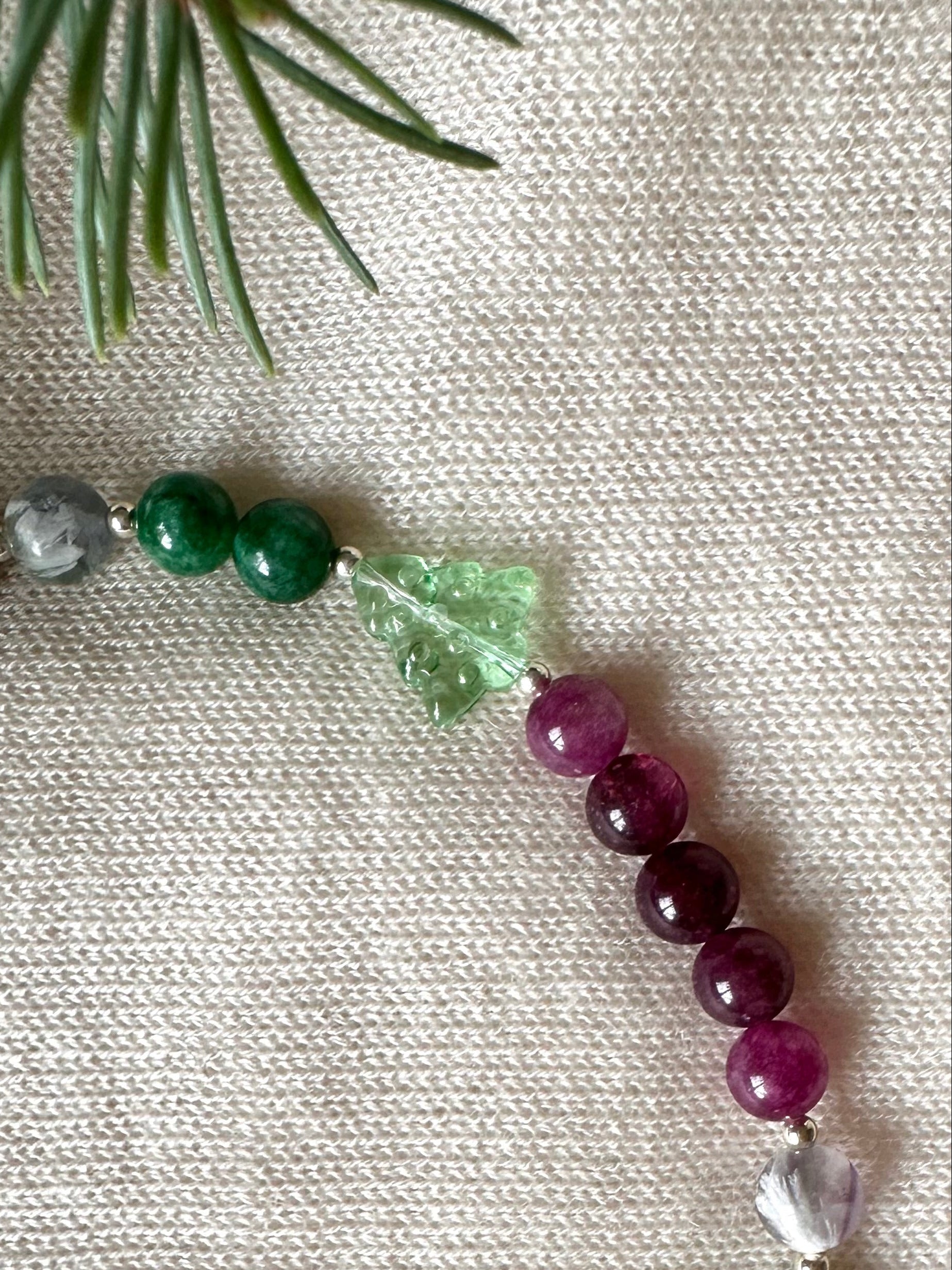 Winter Wish Dog Necklace