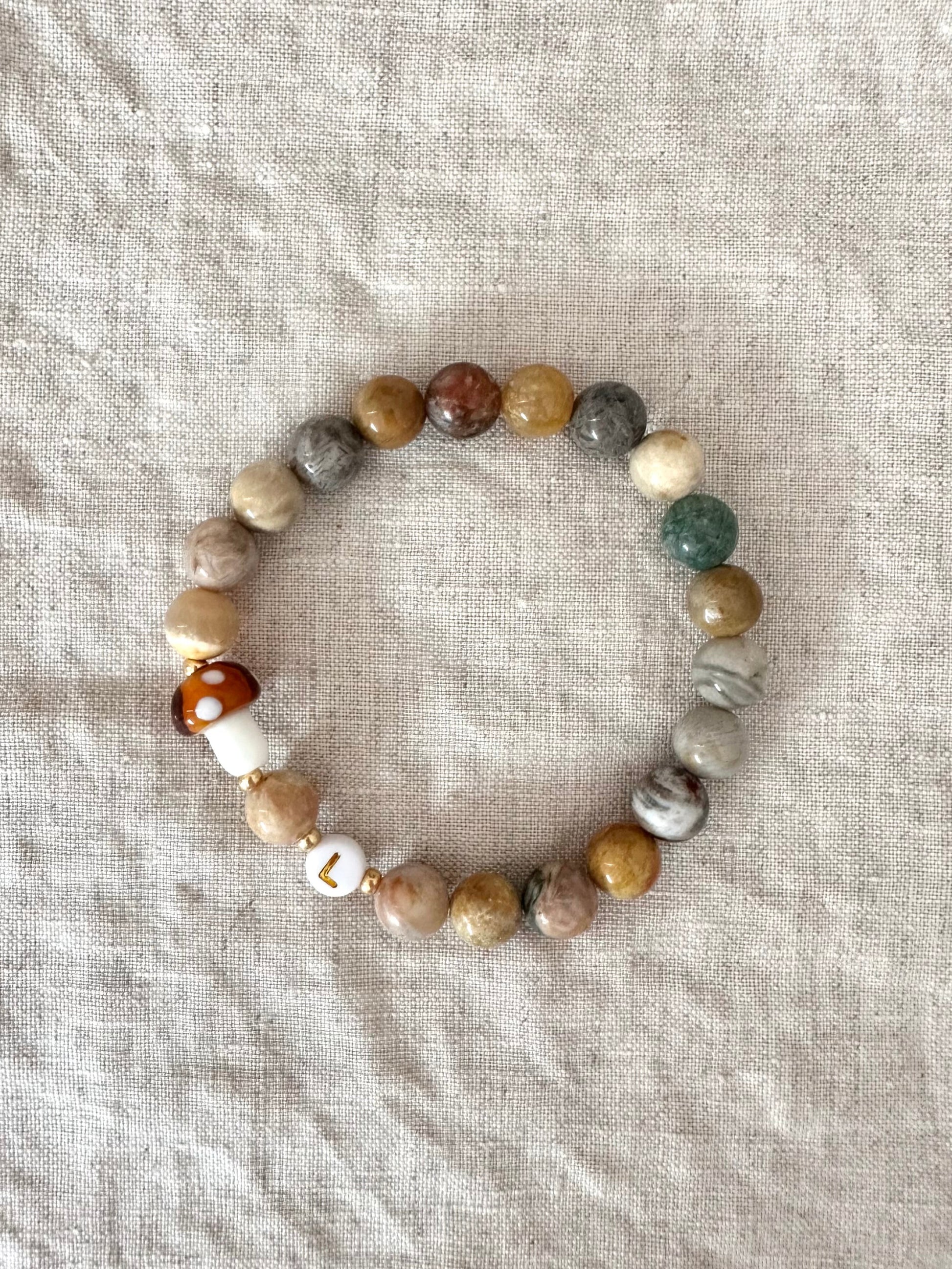 Toadstool Path Bracelet