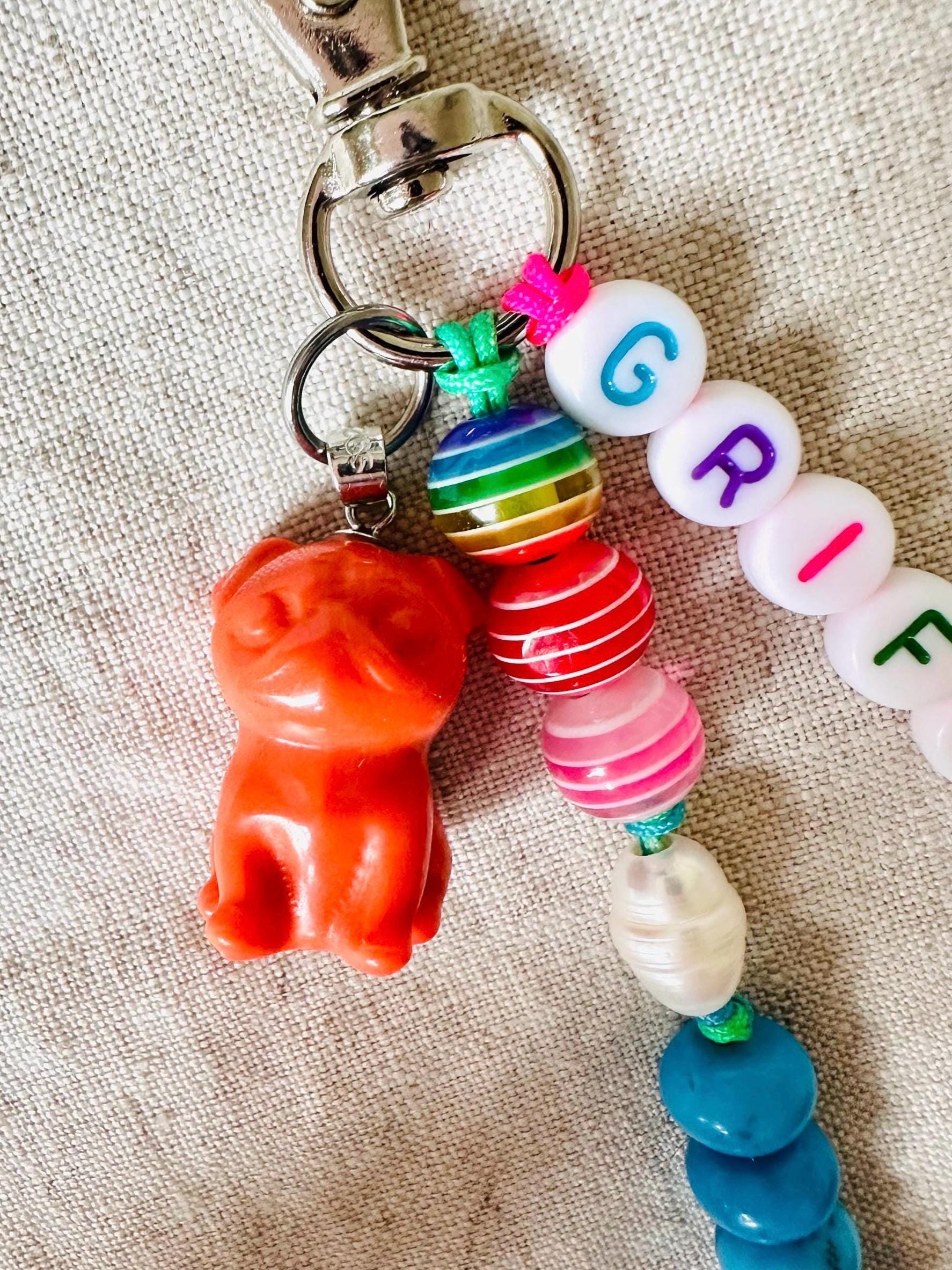 Griff Gemstone Bag Charm