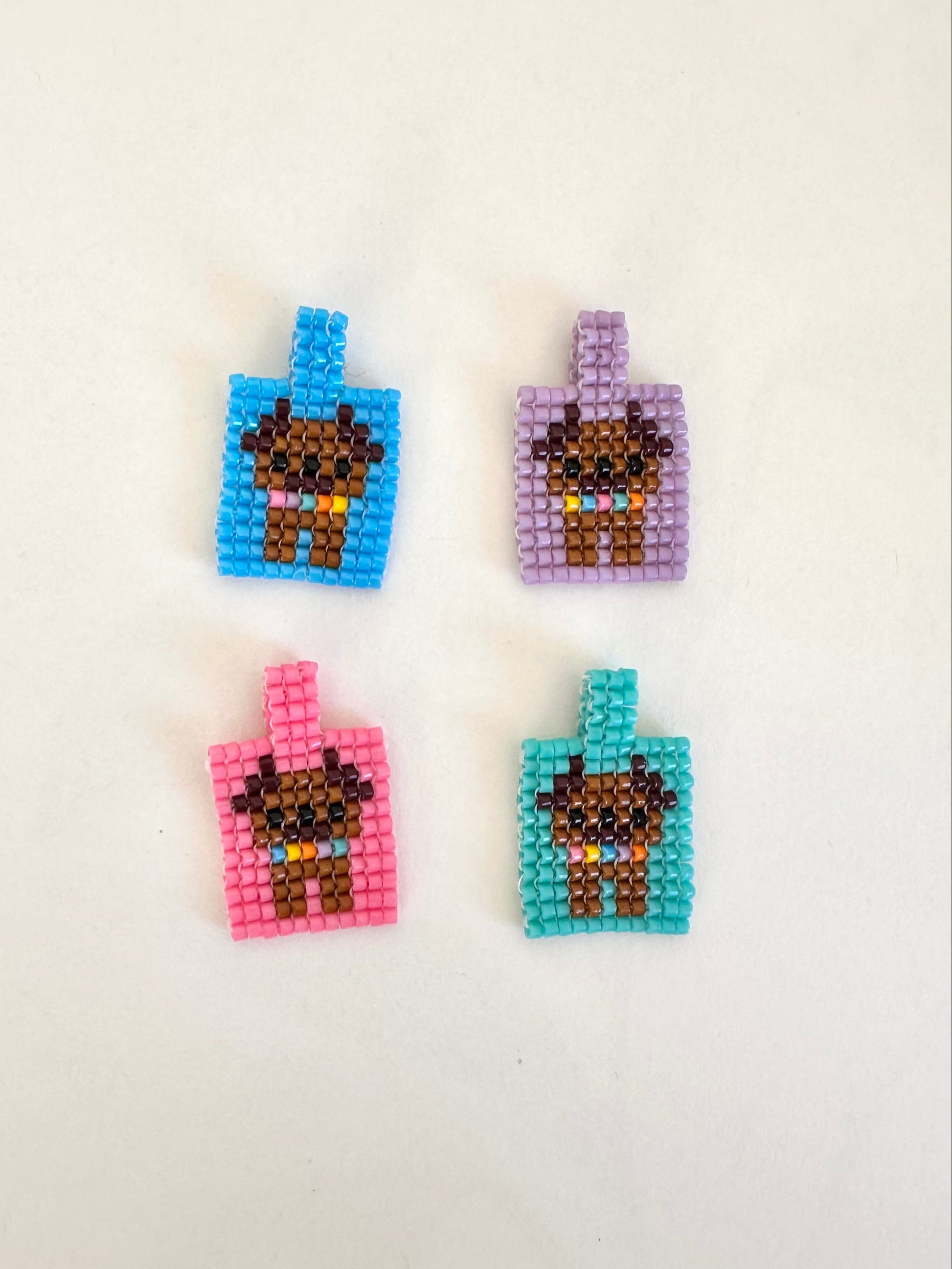 Hand-Woven Bead Charm Drop 2