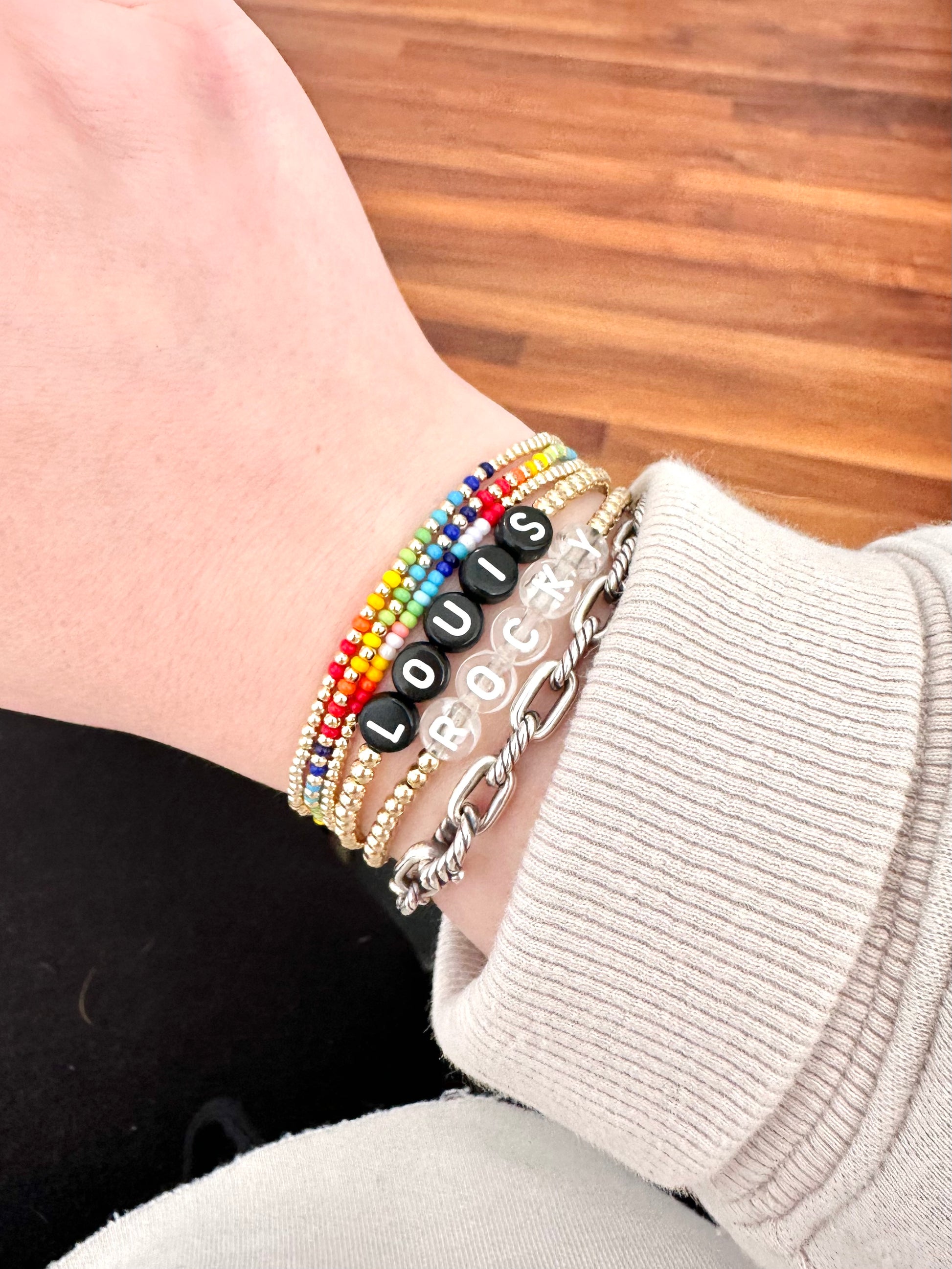 Love in Color - Rainbow Bracelet Set