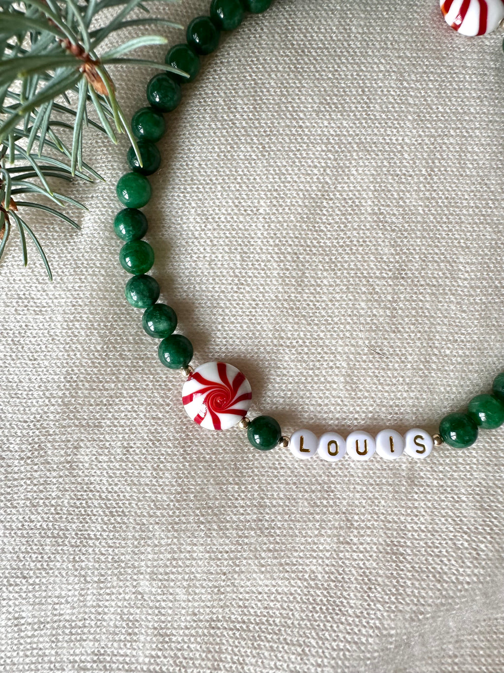 Peppermint Paws Dog Necklace