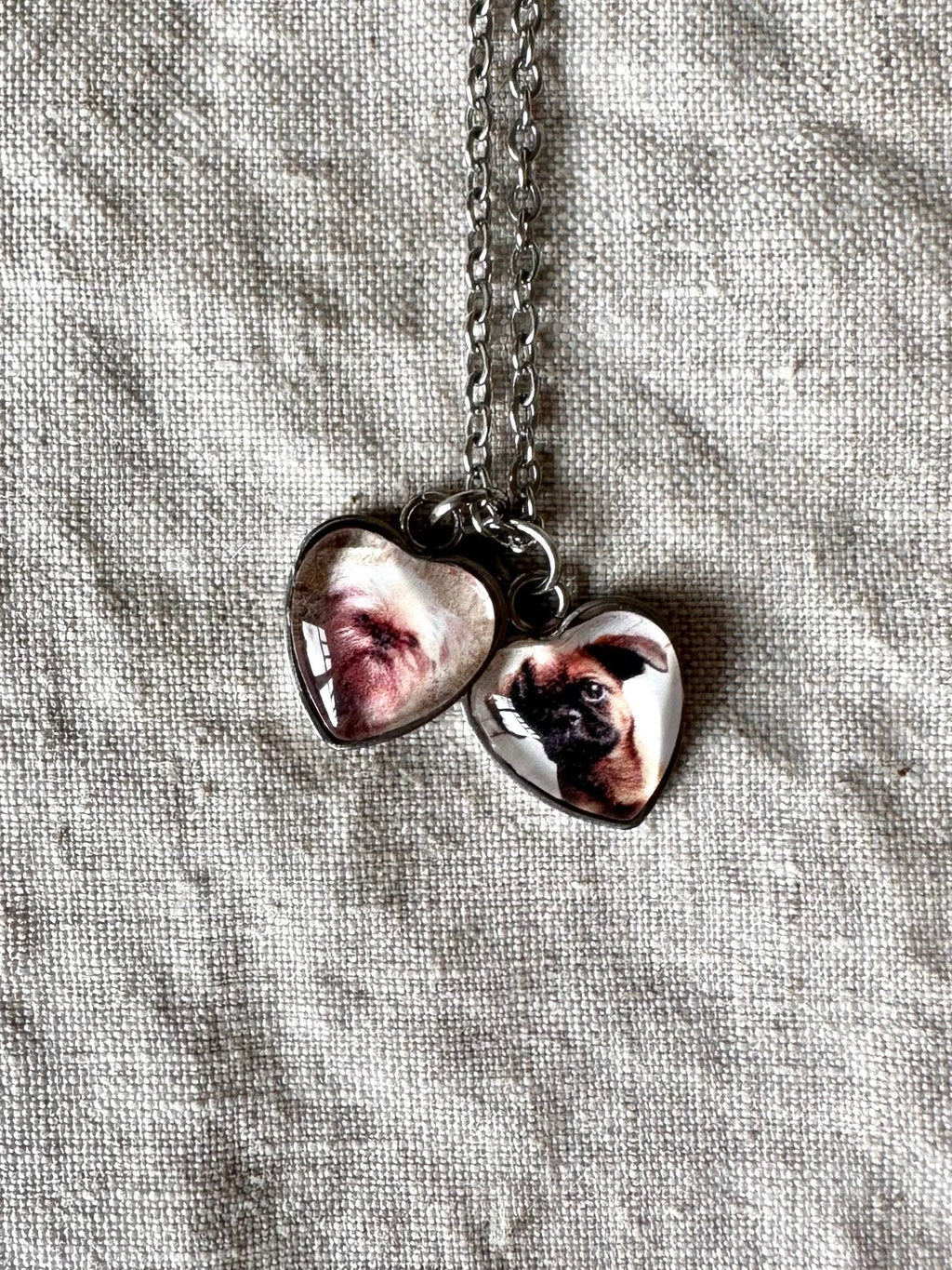 Pet Portrait Charm Necklace