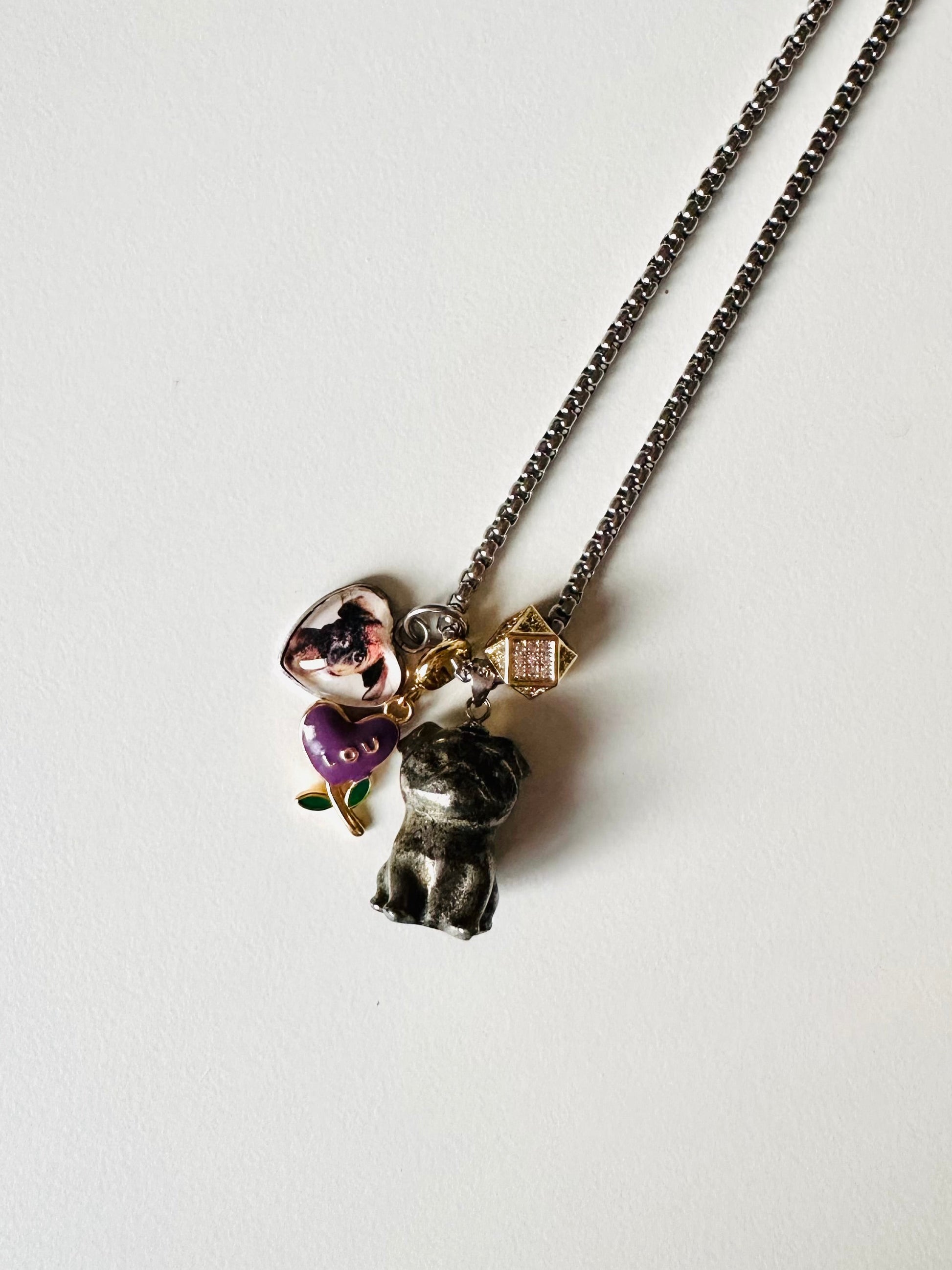 Pavé Geometric Spacer Bead
