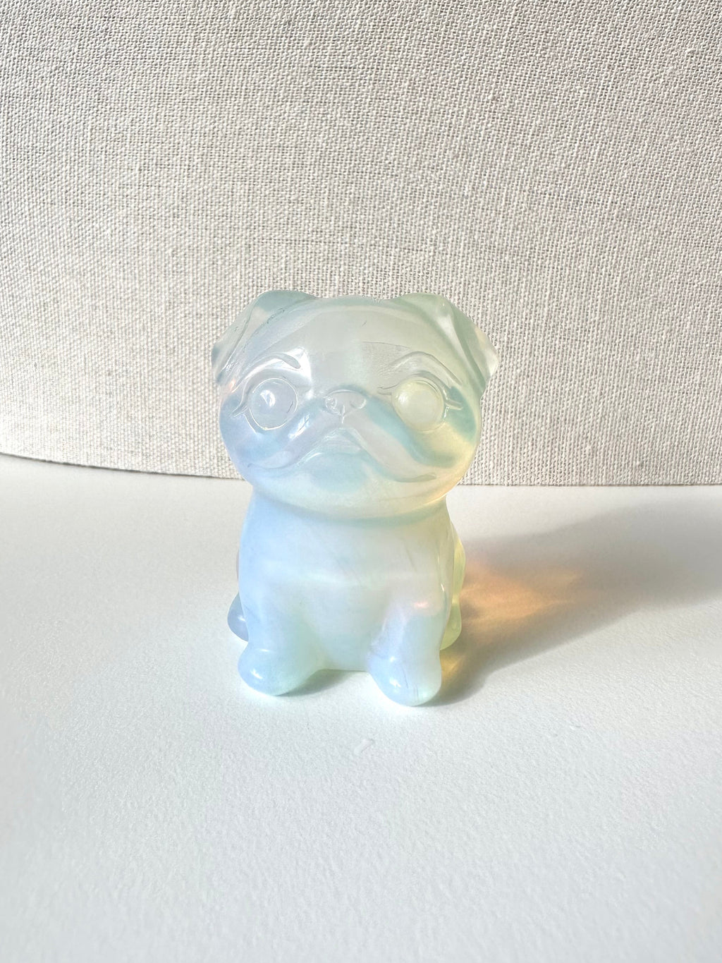 2 inch Opalite Brussels Griffon Statue