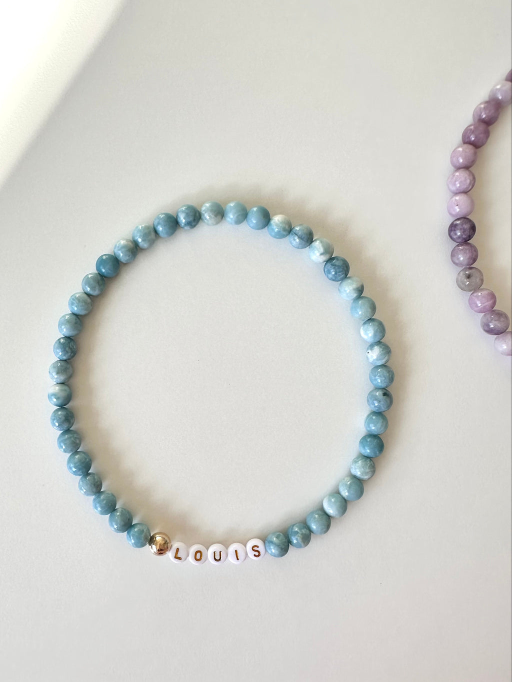 Blue Skies Dog Necklace