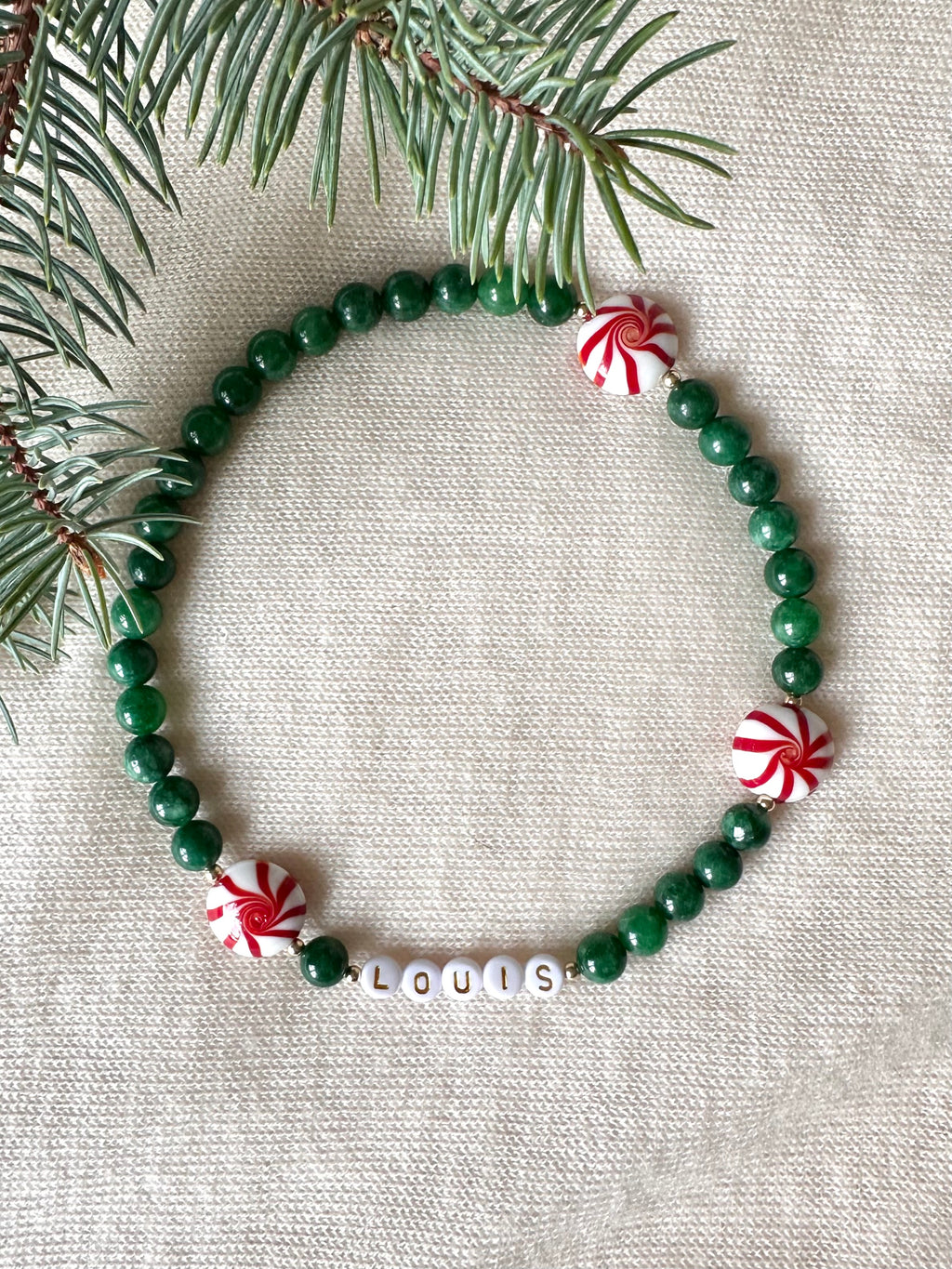 Peppermint Paws Dog Necklace