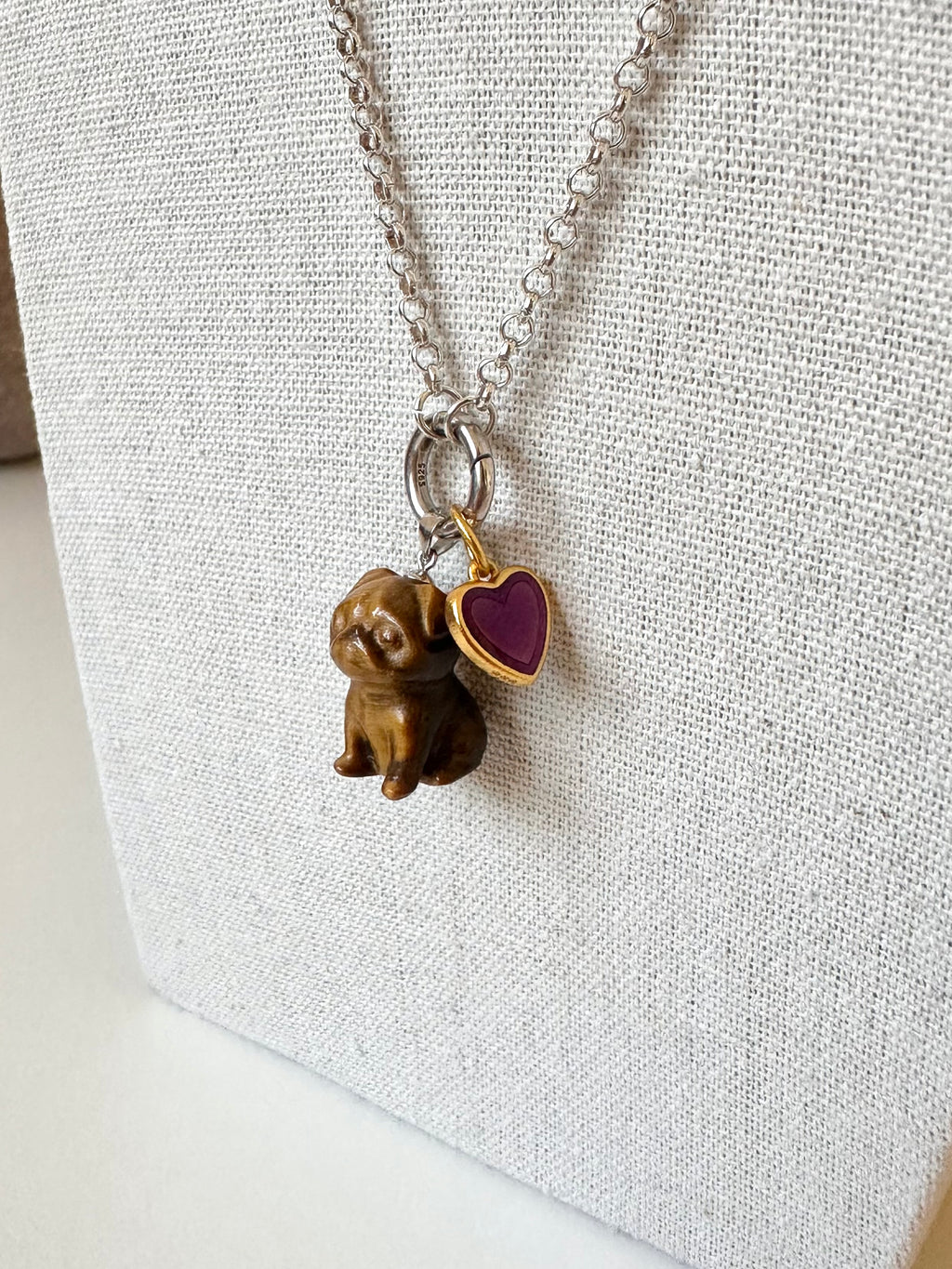 Purple Heart Charm