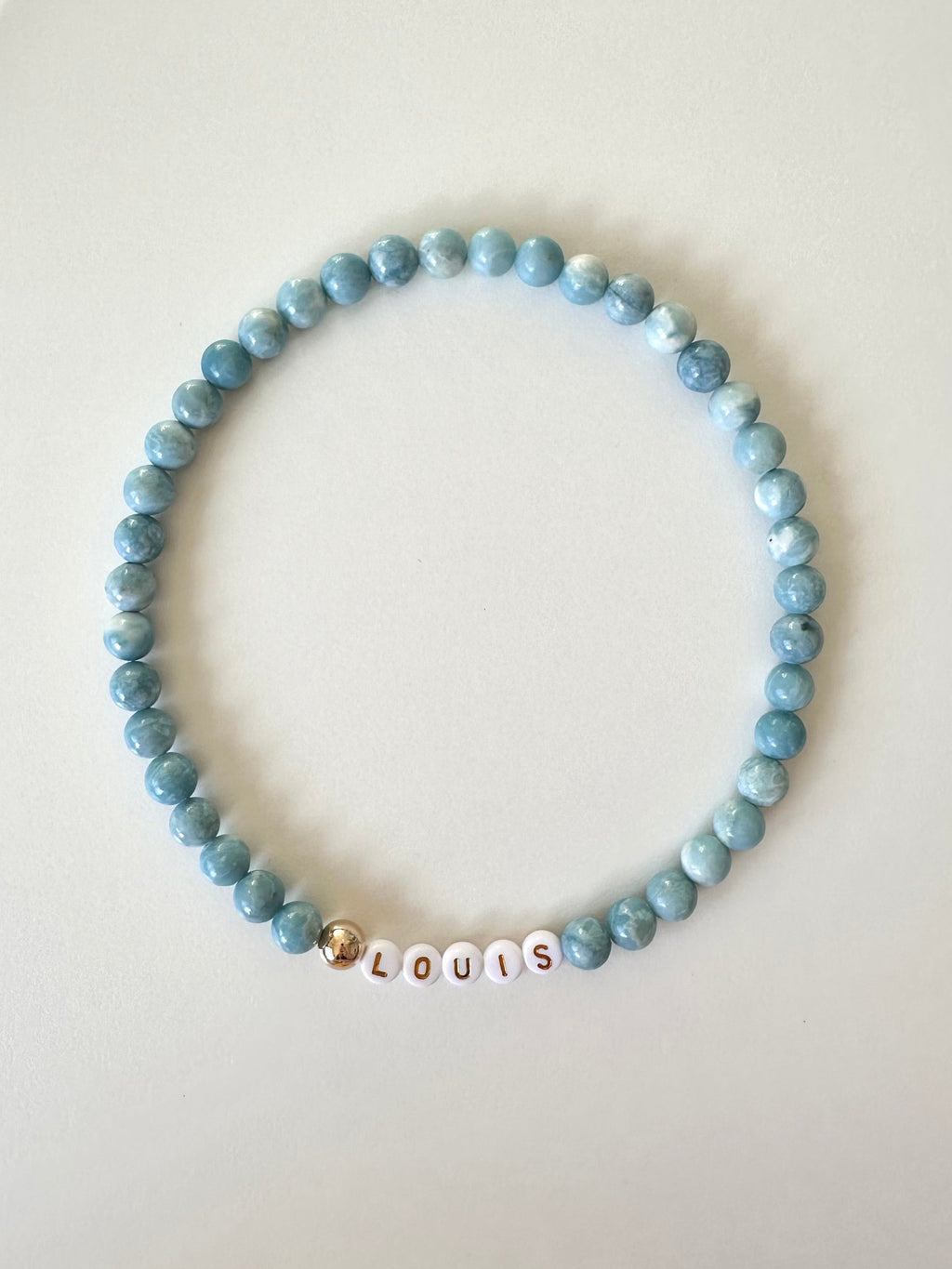 Blue Skies Dog Necklace