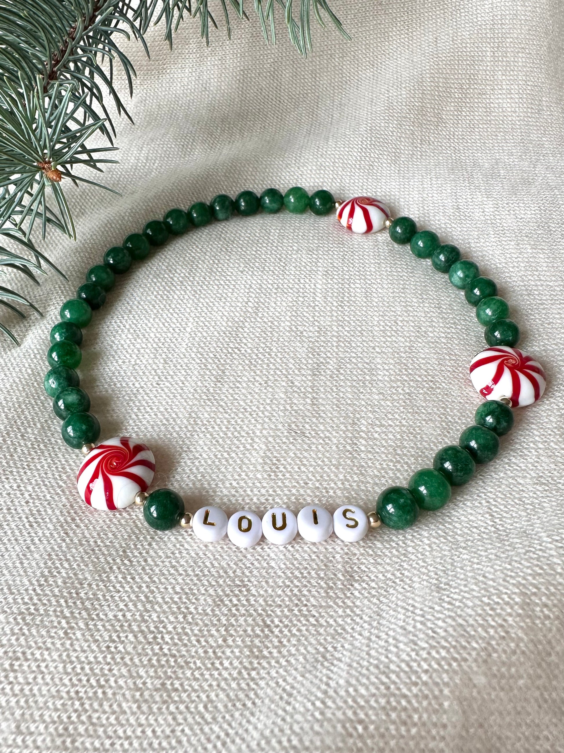 Peppermint Paws Dog Necklace