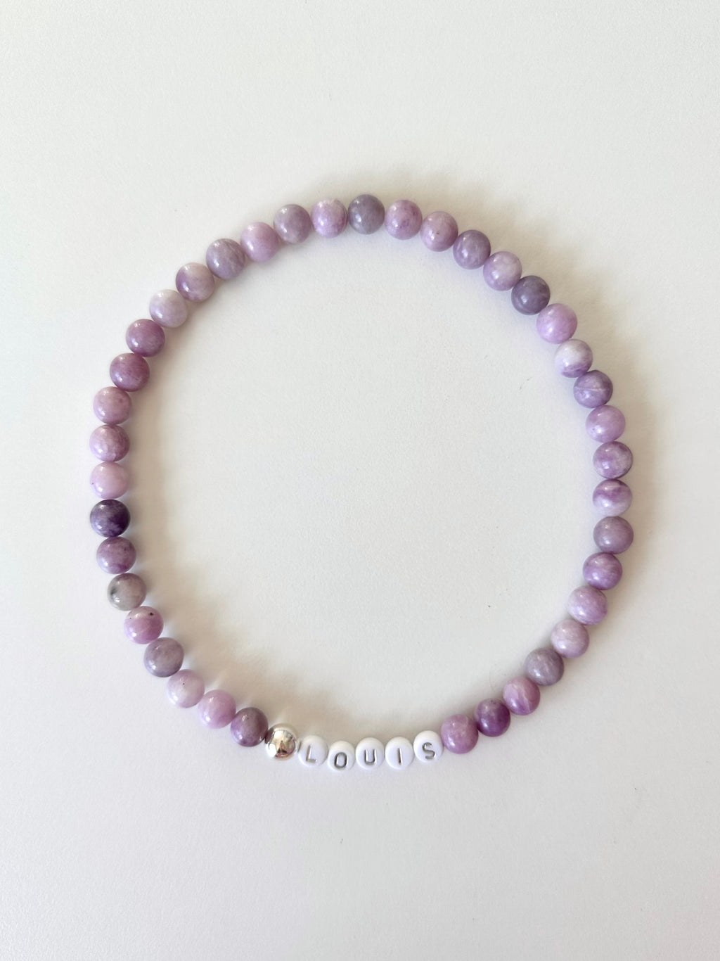 Lilac Morning Dog Necklace
