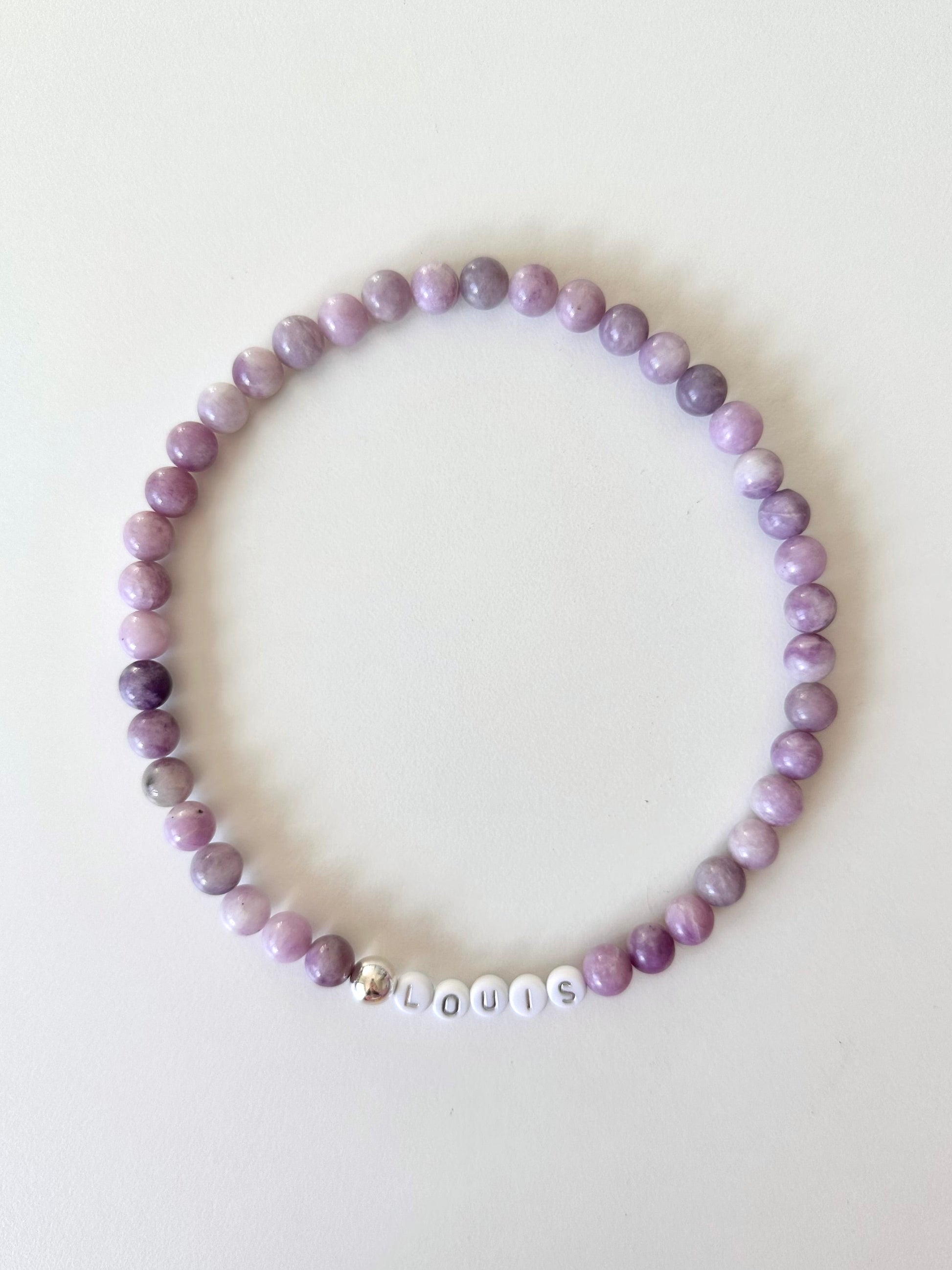 Lilac Morning Dog Necklace