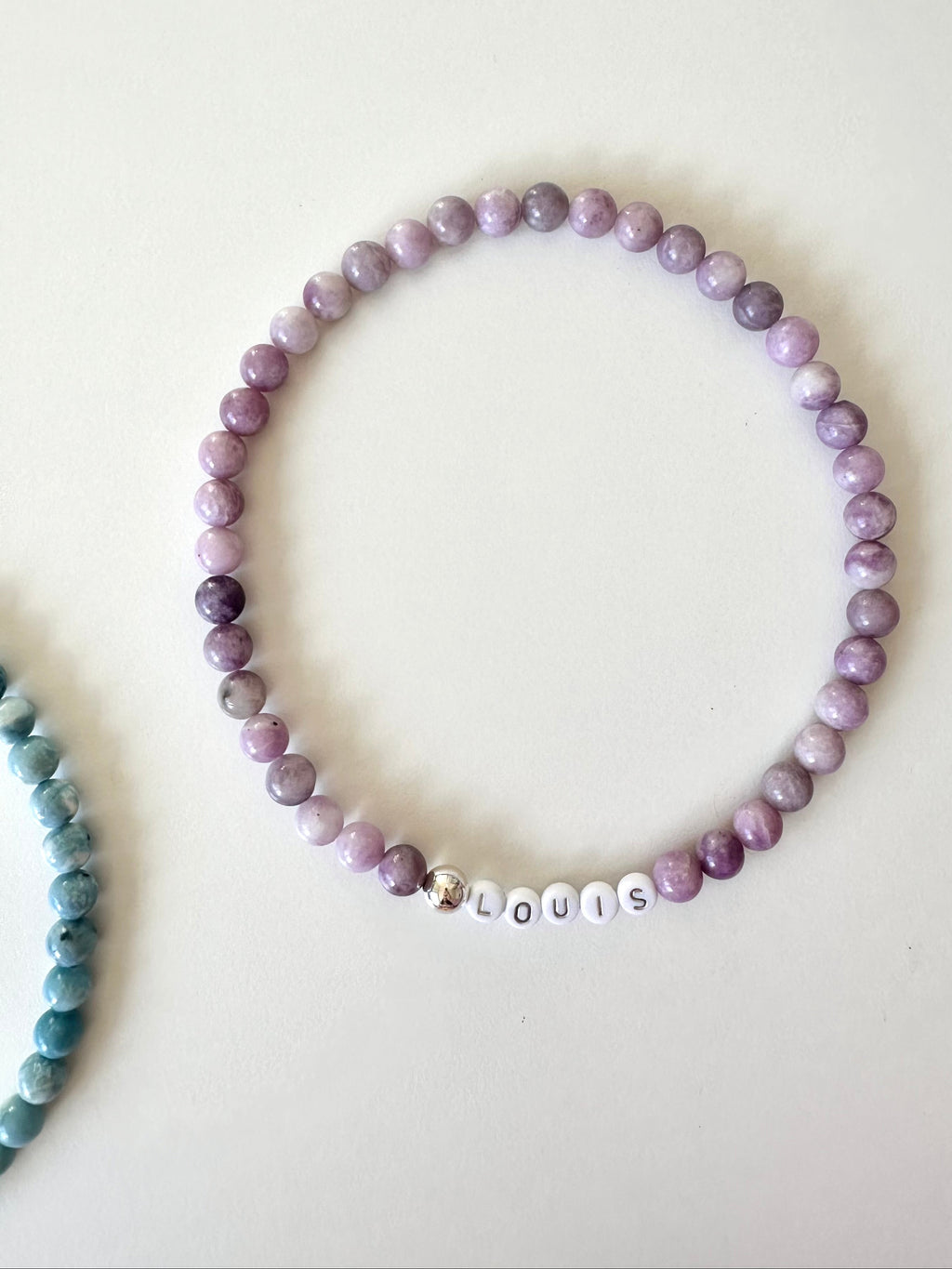 Lilac Morning Dog Necklace