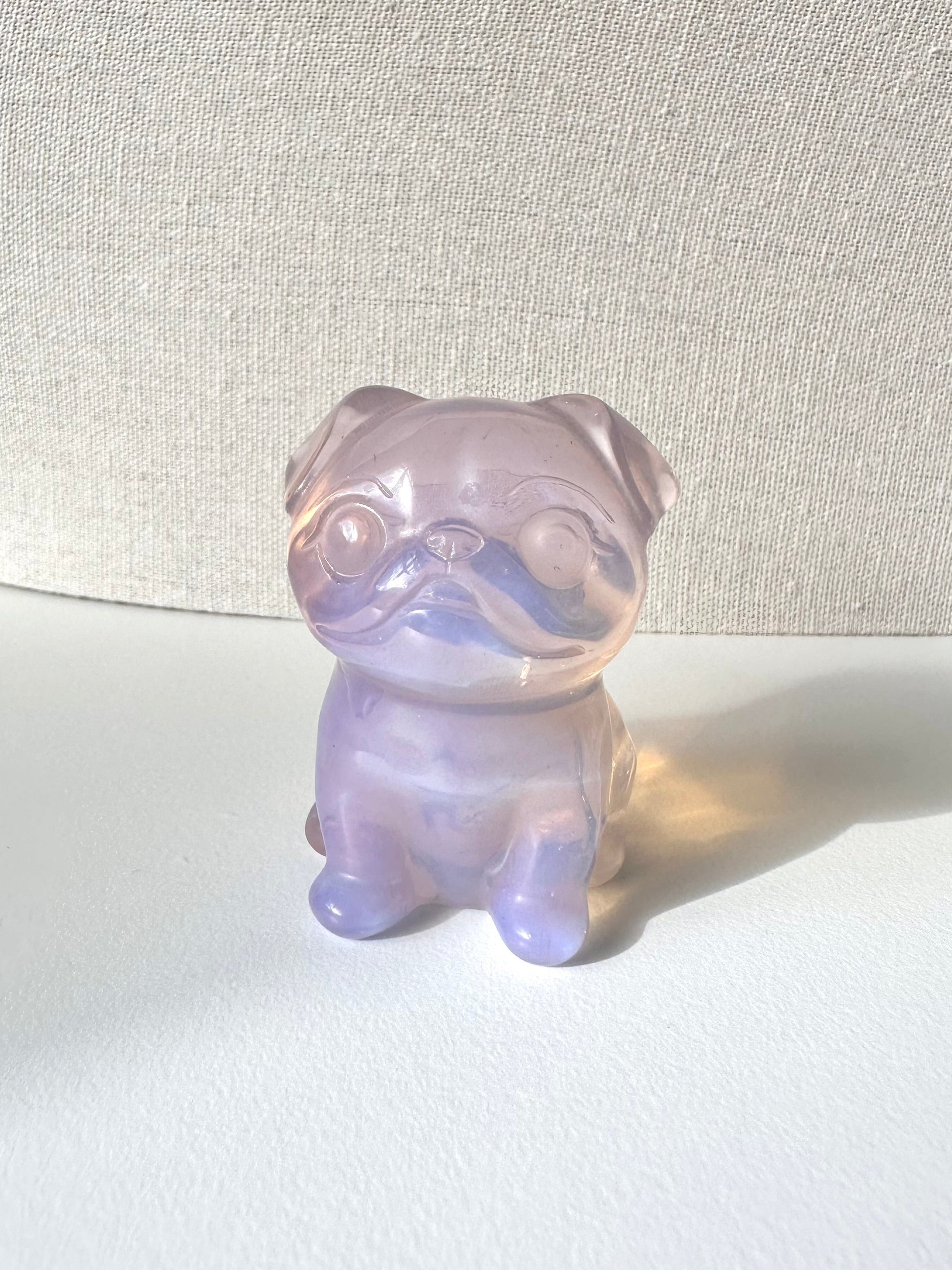 2 inch Opalite Brussels Griffon Statue