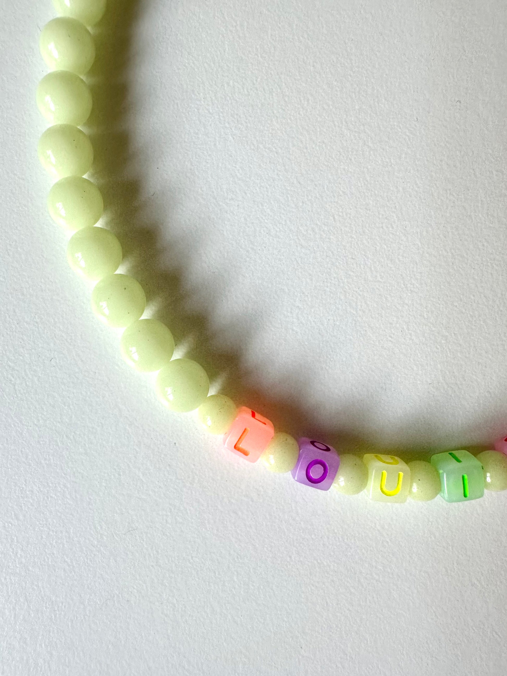 Ghost Glow Dog Necklace (Glow in the Dark)