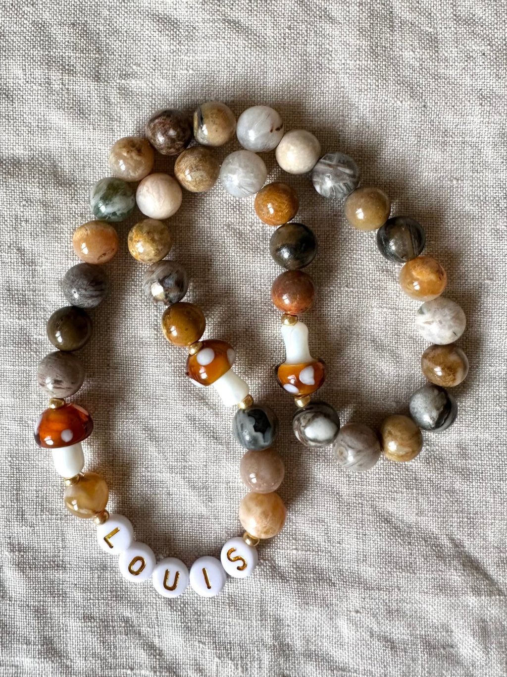 Toadstool Path Dog Necklace