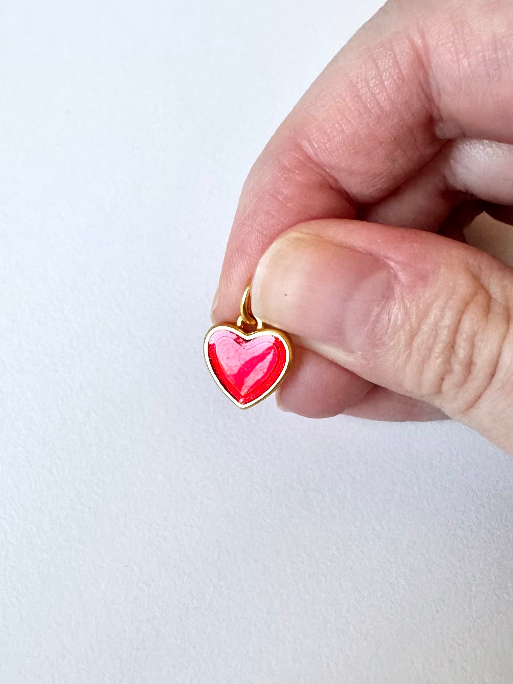 Red Heart Charm