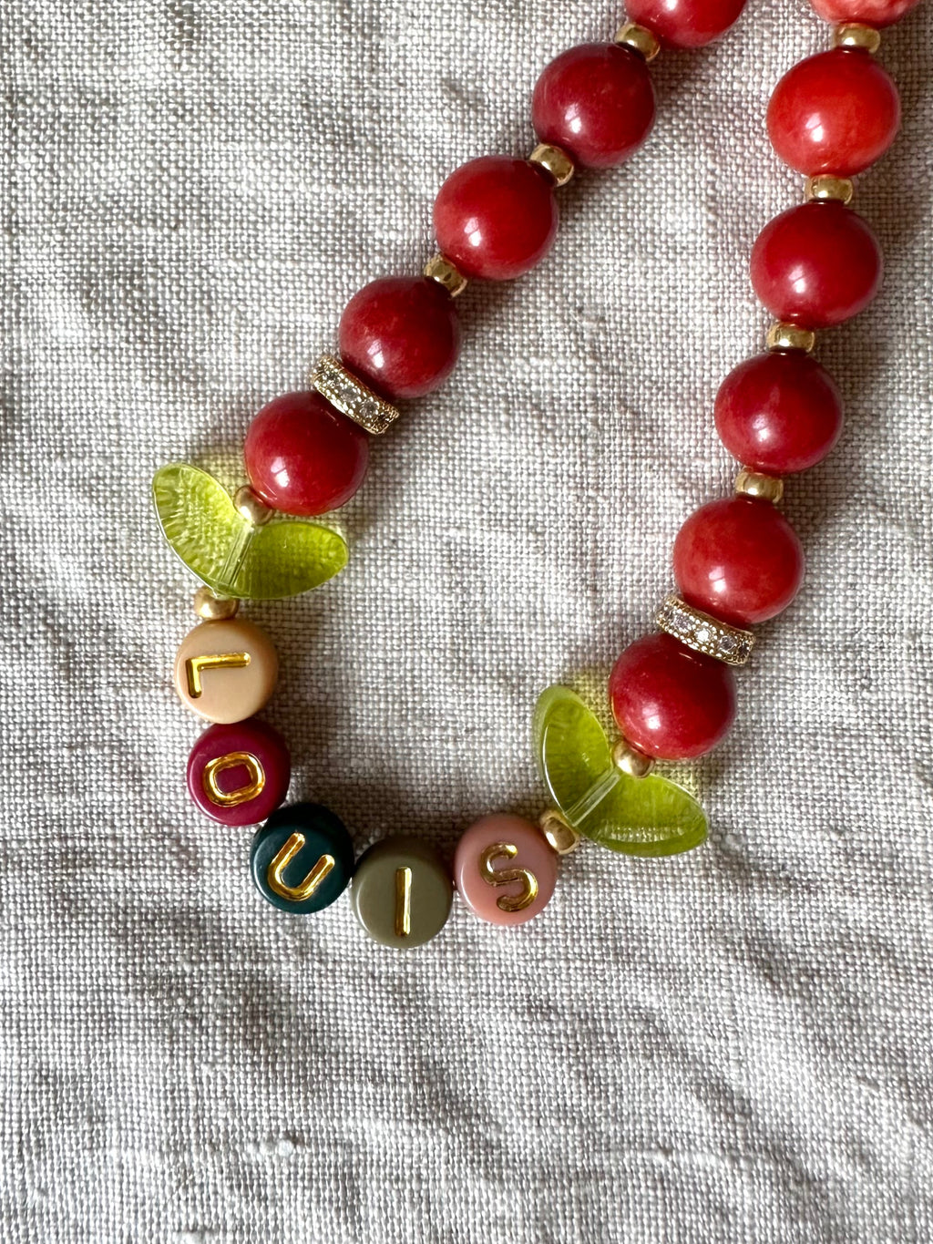 Spiced Apple Dog Necklace