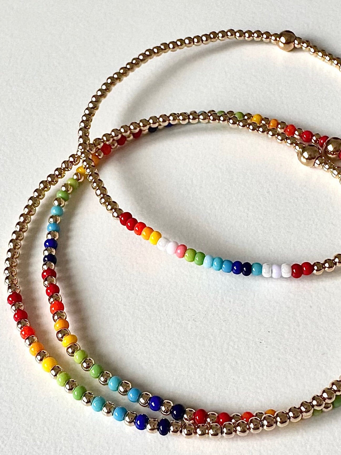 Love in Color - Rainbow Bracelet Set