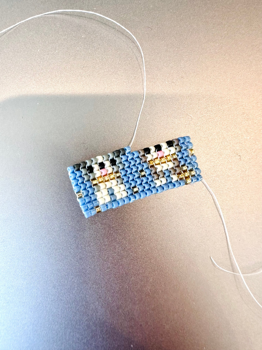 Custom Pet Hand-woven Bead Charm