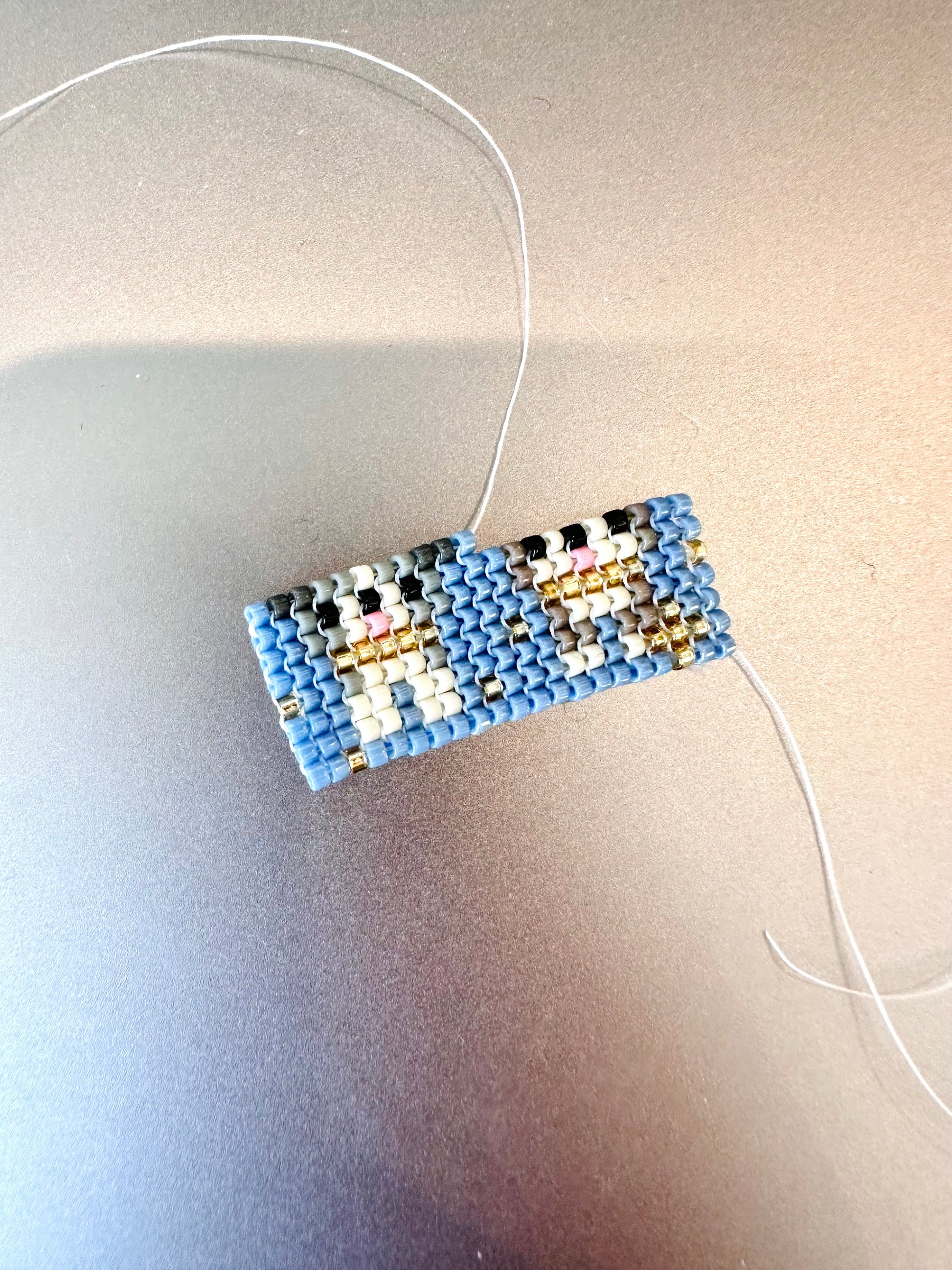 Custom Pet Hand-woven Bead Charm