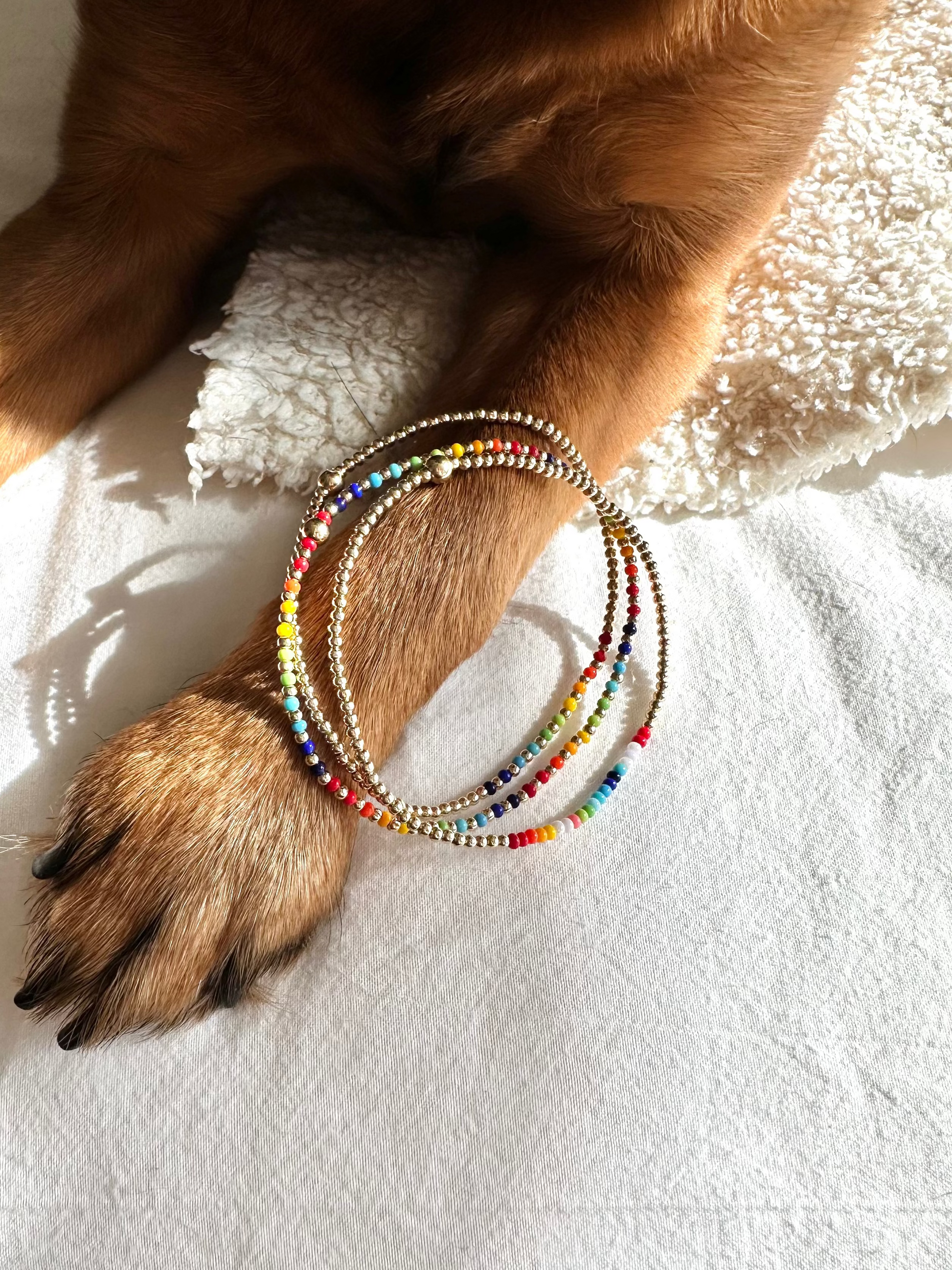 Love in Color - Rainbow Bracelet Set