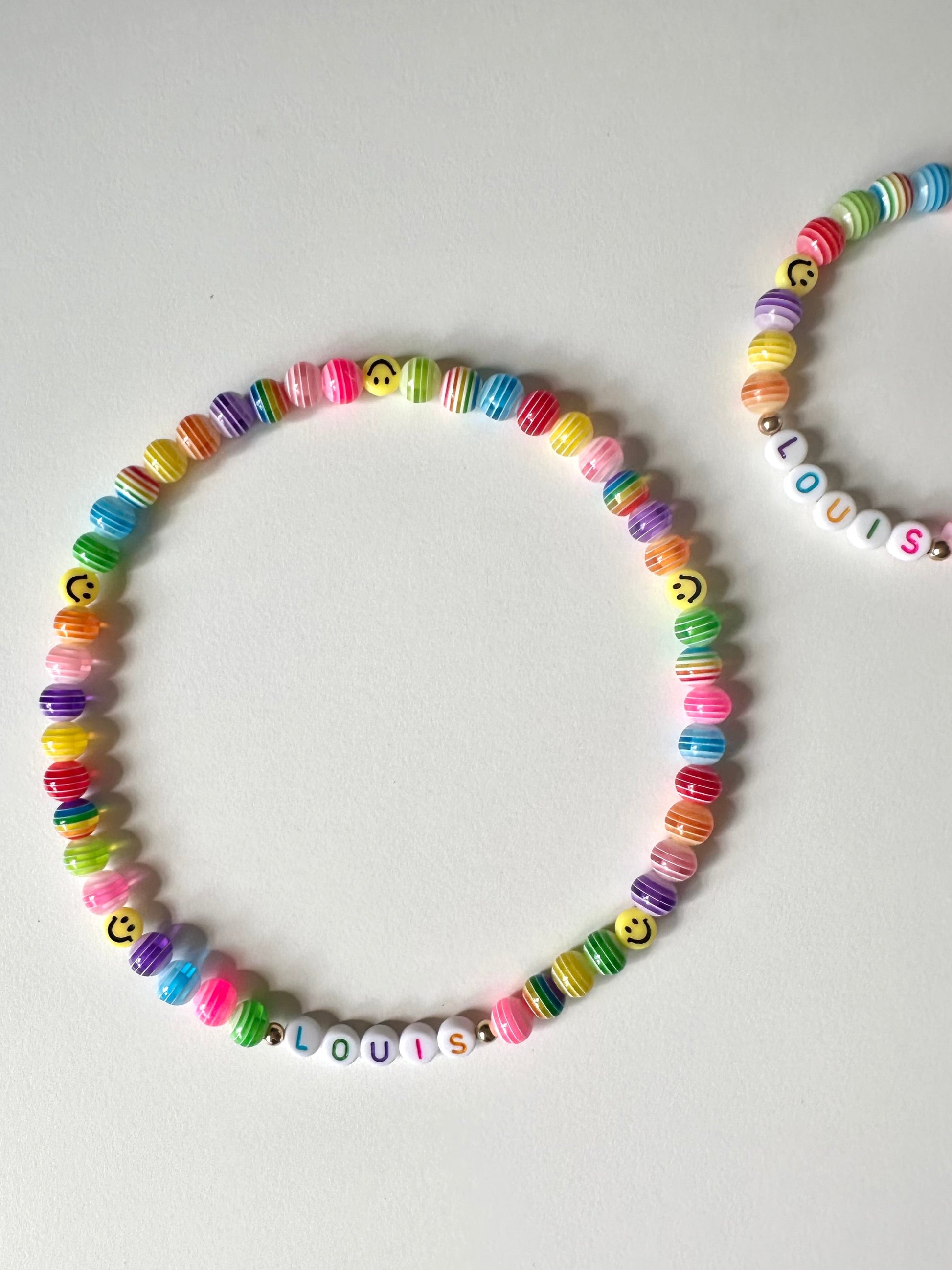 Rainbow Dog Necklace