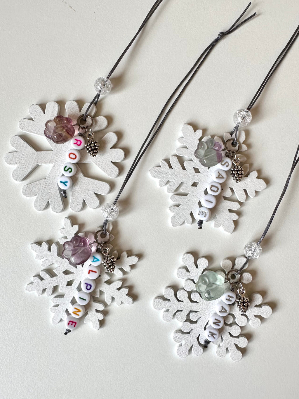 Griff Gemstone Snowflake Ornament