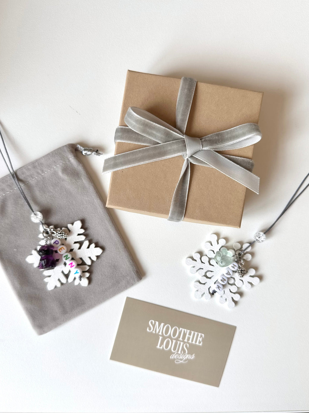 Griff Gemstone Snowflake Ornament